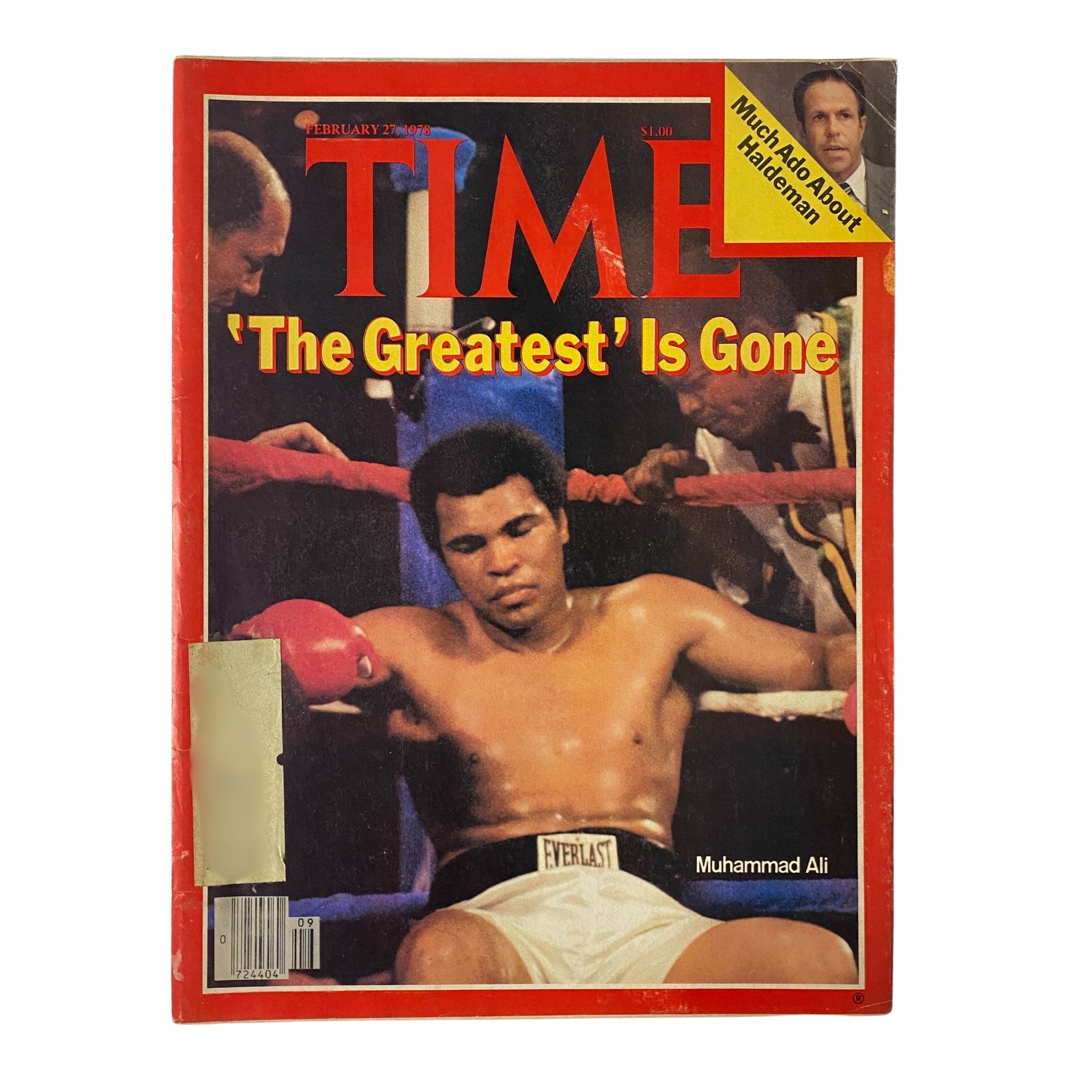 Time Magazine February 27, 1978 Muhammad Ali Cover