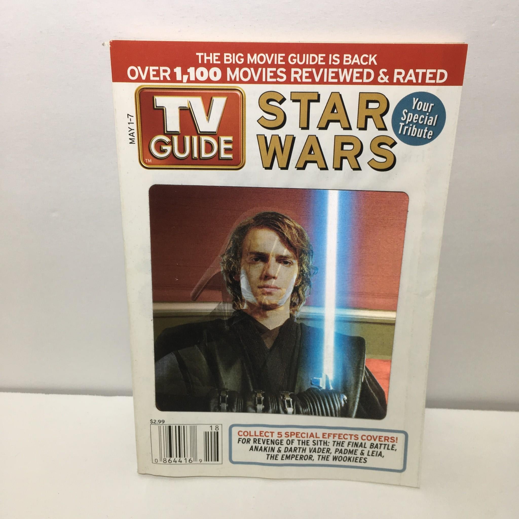 TV Guide May 1-7 2005 Star Wars Hayden Christensen Cover