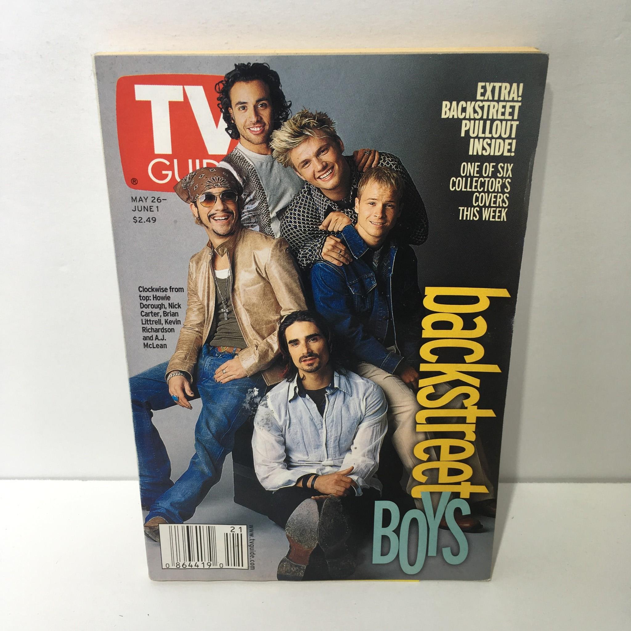 TV Guide May 26-June 1 2001 Backstreet Boys Cover