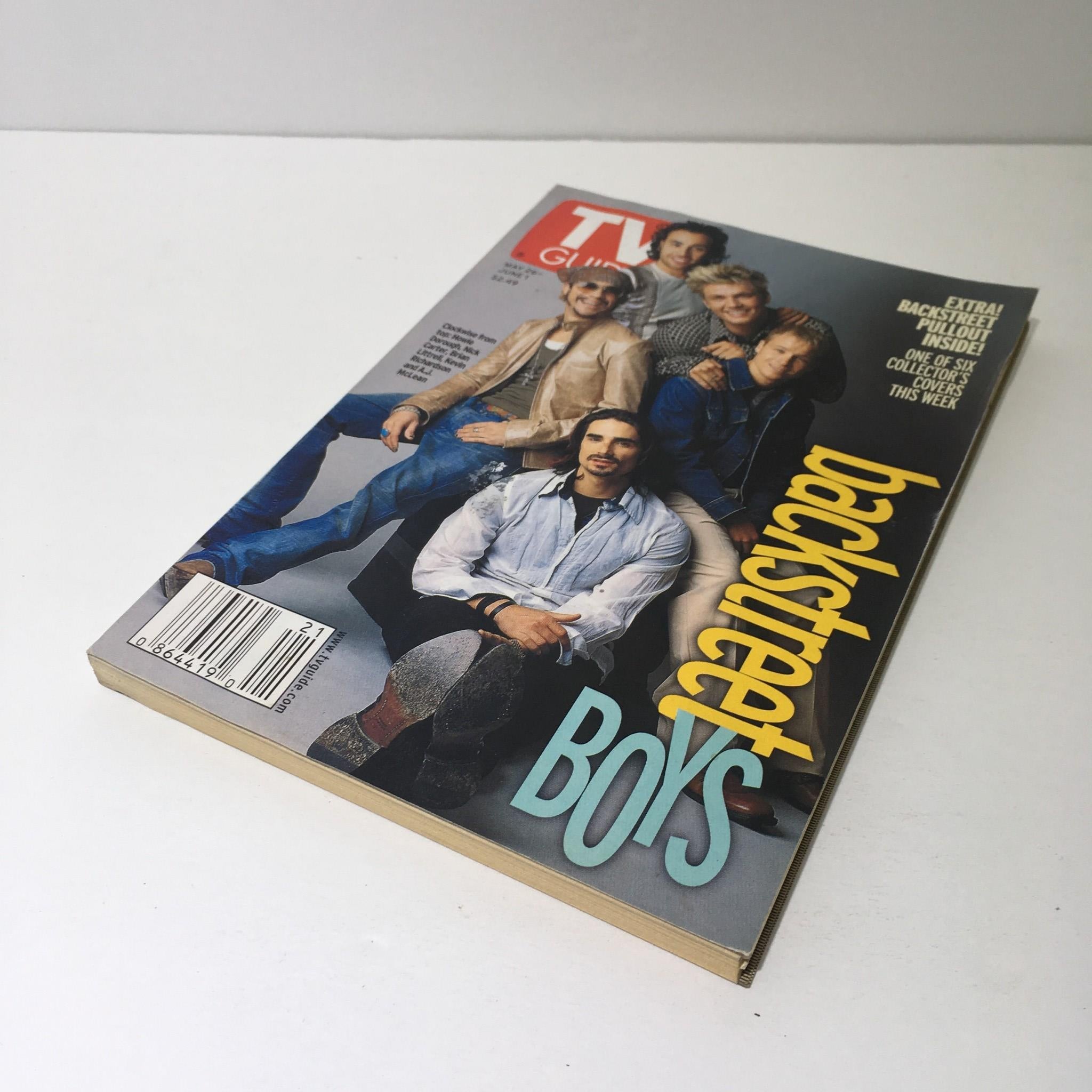 TV Guide May 26-June 1 2001 Backstreet Boys Cover