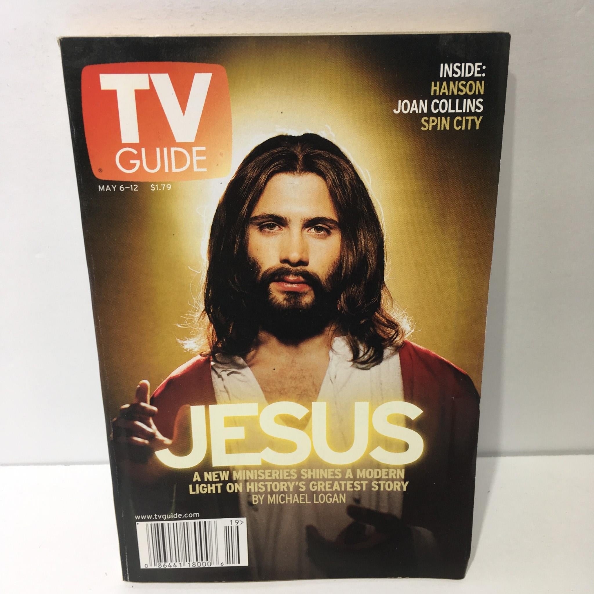 TV Guide May 6-12 2000 Jesus Cover by Michael Logan