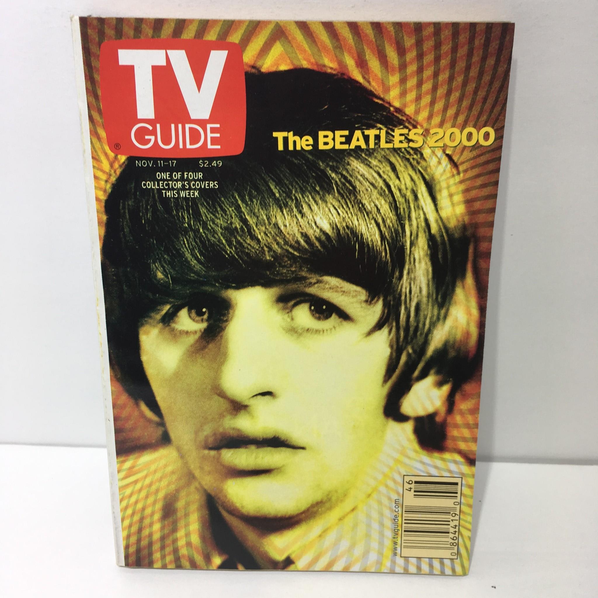 TV Guide Nov 11-17 2000 The Beatles 2000