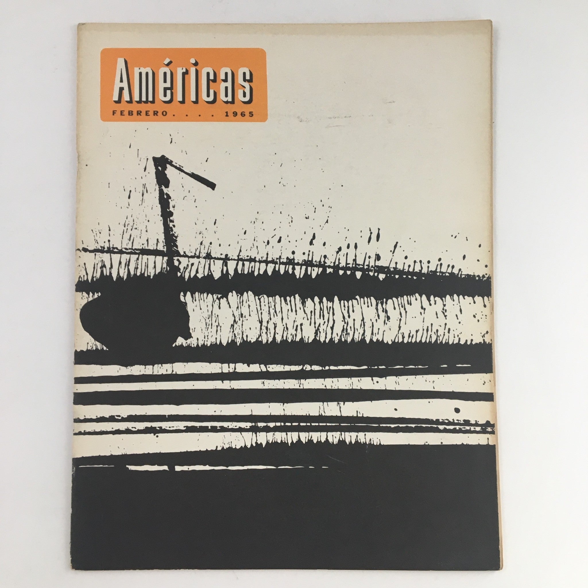 Americas Magazine February 1965 An Oil Painting of A Boat Feature