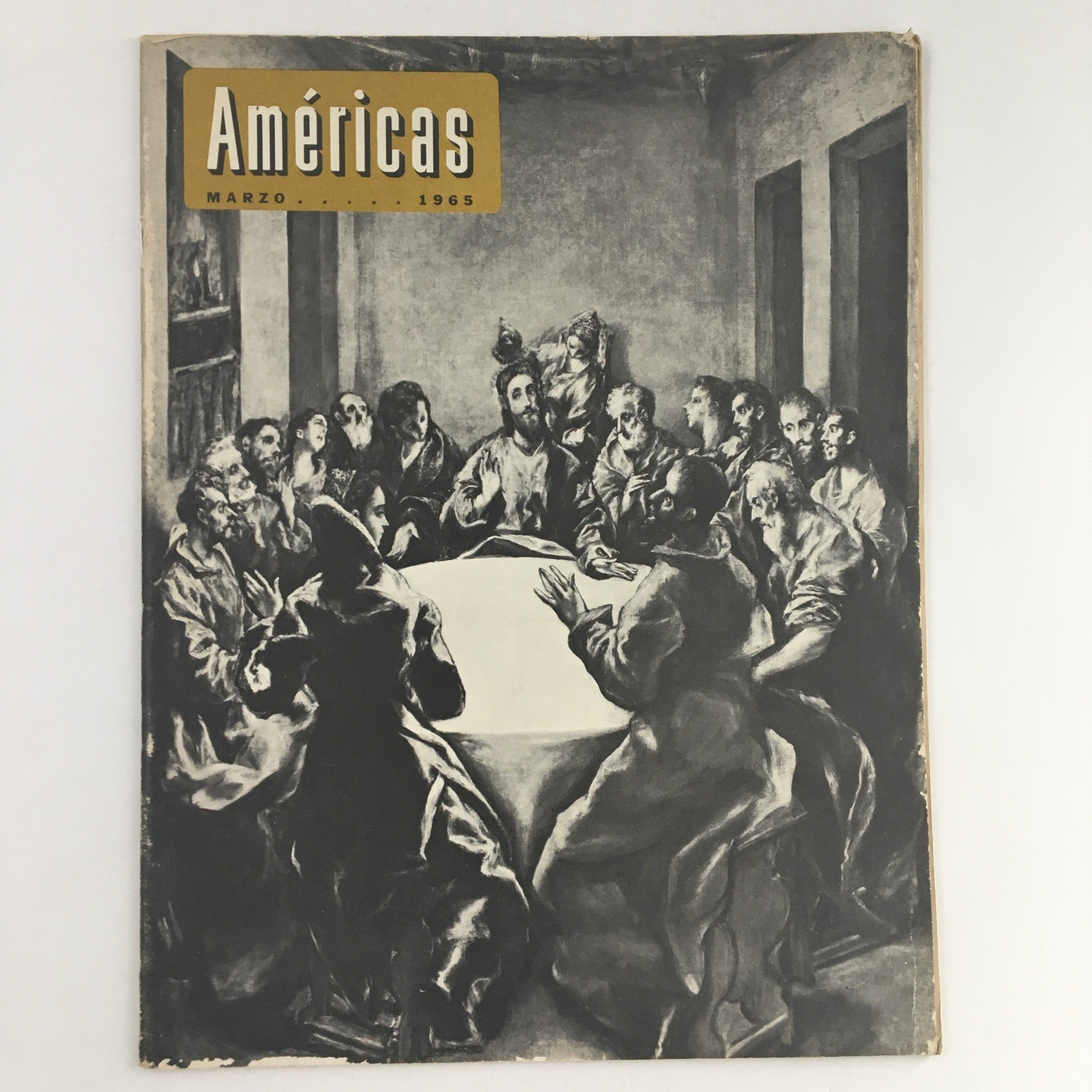 Americas Magazine March 1965 The Last Supper Feature Vintage