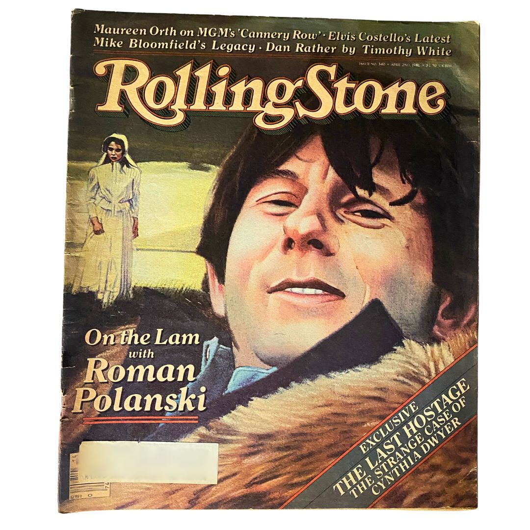 VTG Rolling Stone Magazine April 2 1981 No. 340 On the Lam with Roman Polanski