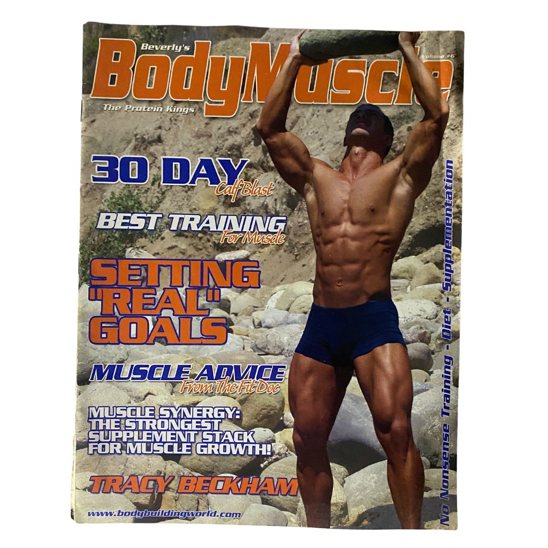 VTG Body Muscle Magazine Vol #6 Muscle Advice from The Fit Doc No Label