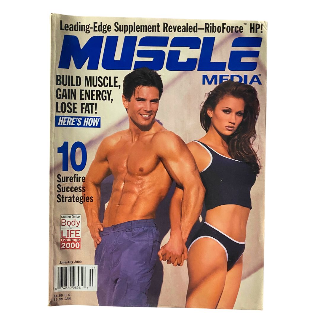 Muscle Media Magazine June 2000 Leading-Edge Supplement Revealed VG No Label