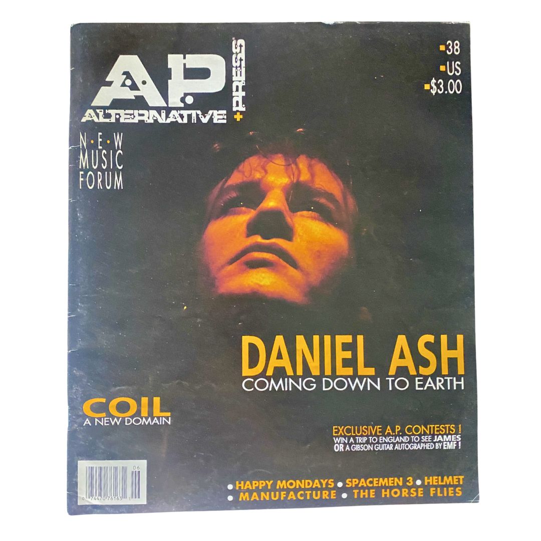 Alternative Press Magazine 1991 Daniel Ash Coming Down to Earth No Label