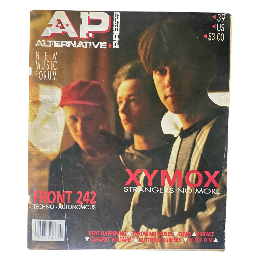 Alternative Press Magazine 1991 No. 39 Xymox Strangers No More No Label