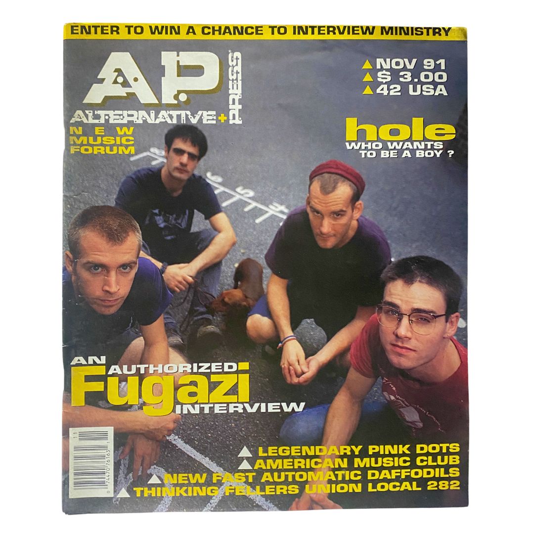 Alternative Press Magazine November 1991 No. 42 Fugazi Interview No Label