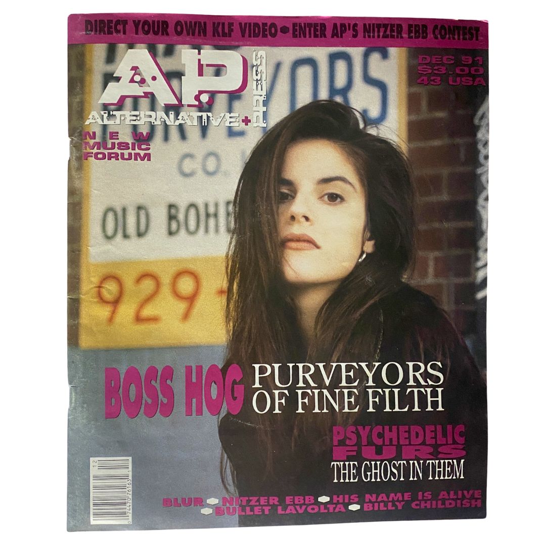 Alternative Press Magazine December 1991 Boss Hog Purveyors Fine Filth No Label