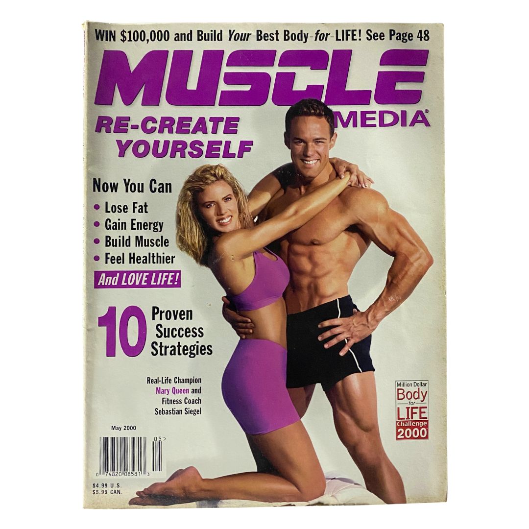 Muscle Media Magazine May 2000 Maru Queen and Sebastian Siegel VG No Label