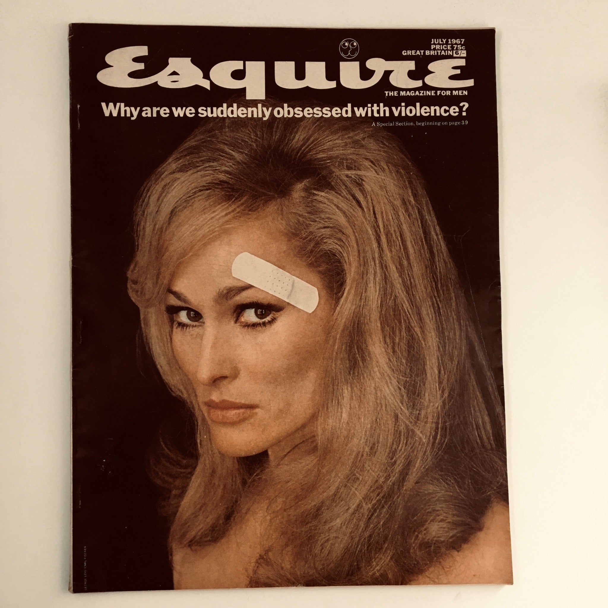 Esquire Magazine July 1967 Why Are We Suddenly Obsessed with Violence No Label