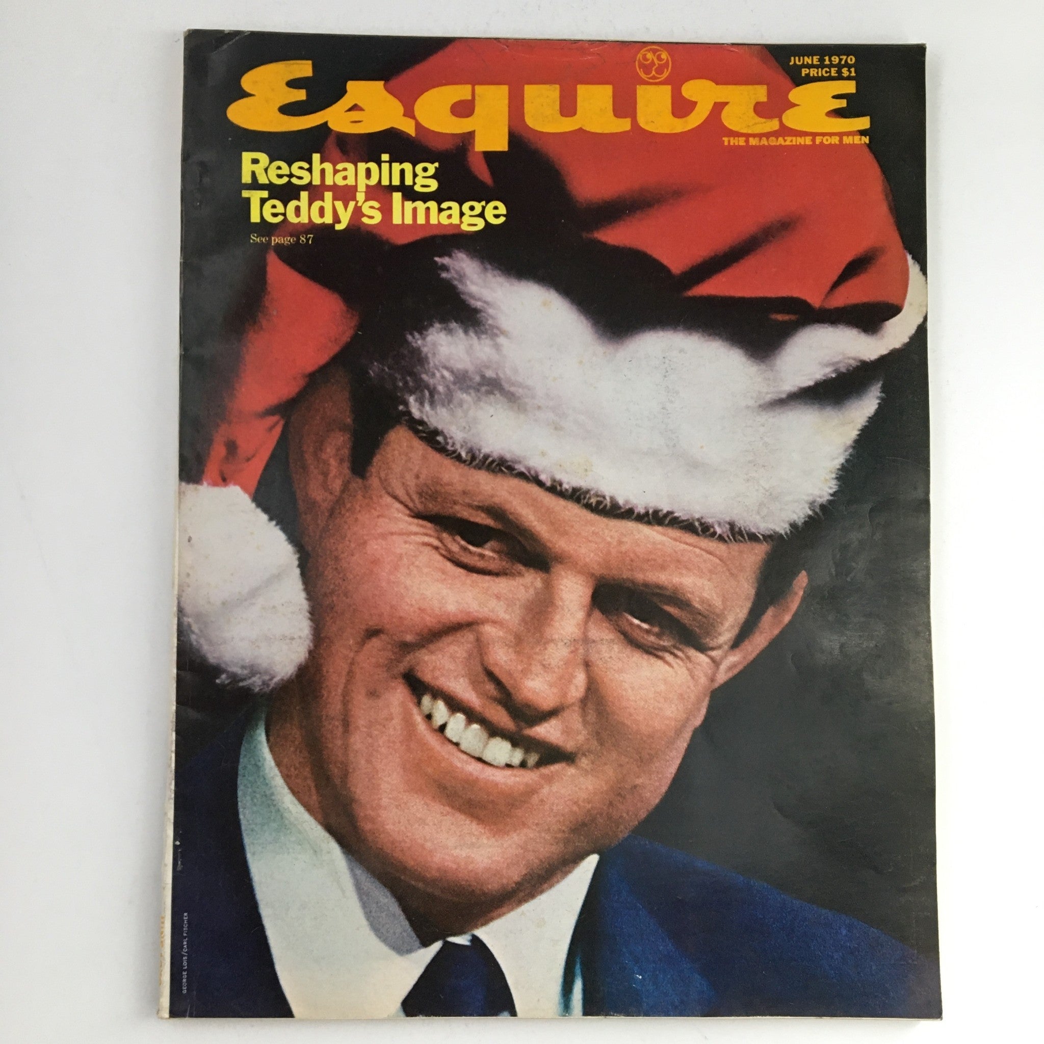 Esquire Magazine June 1970 Reshaping Teddy Kennedy's Image No Label