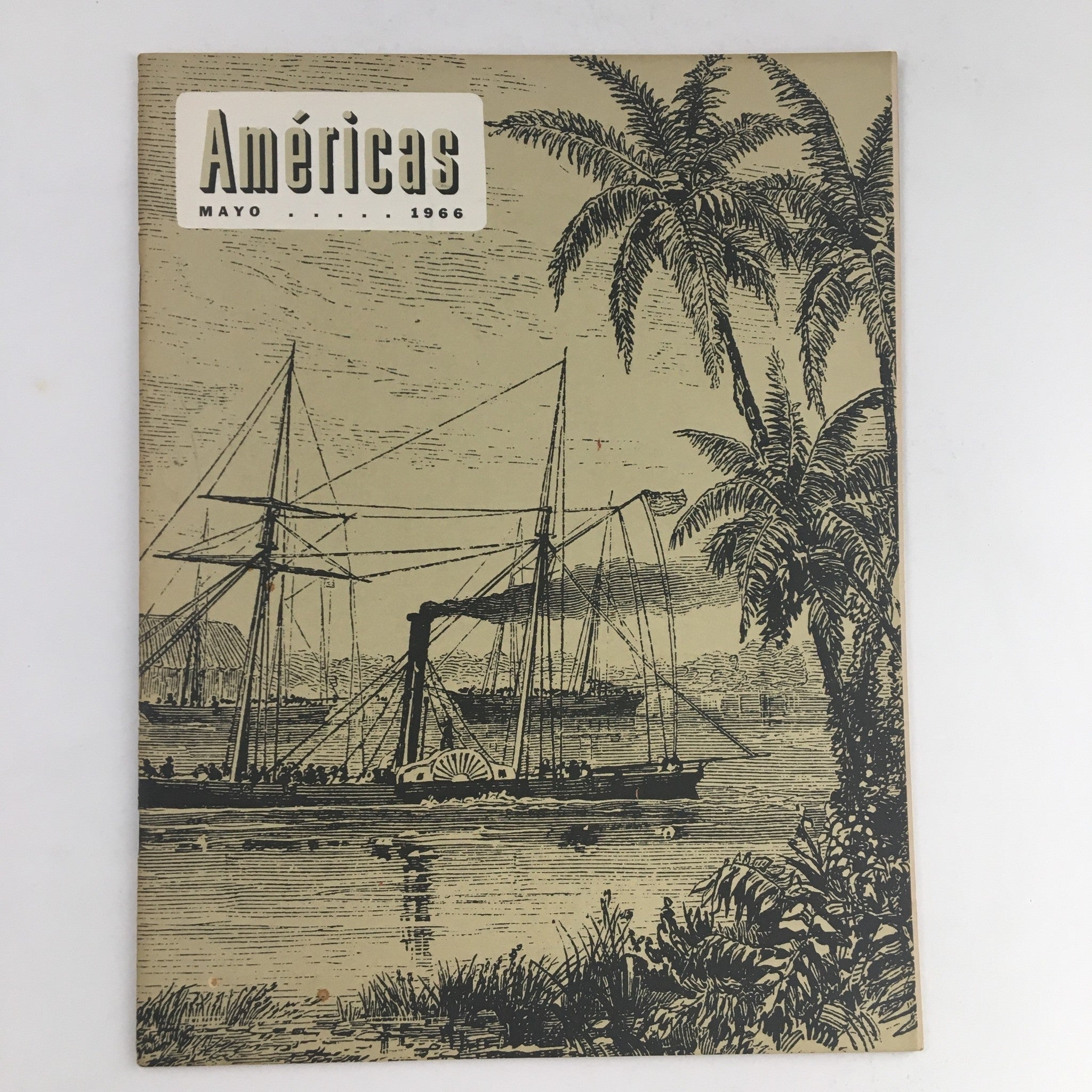 Americas Magazine Mayo May 1966 Marine Architecture Feature No Label