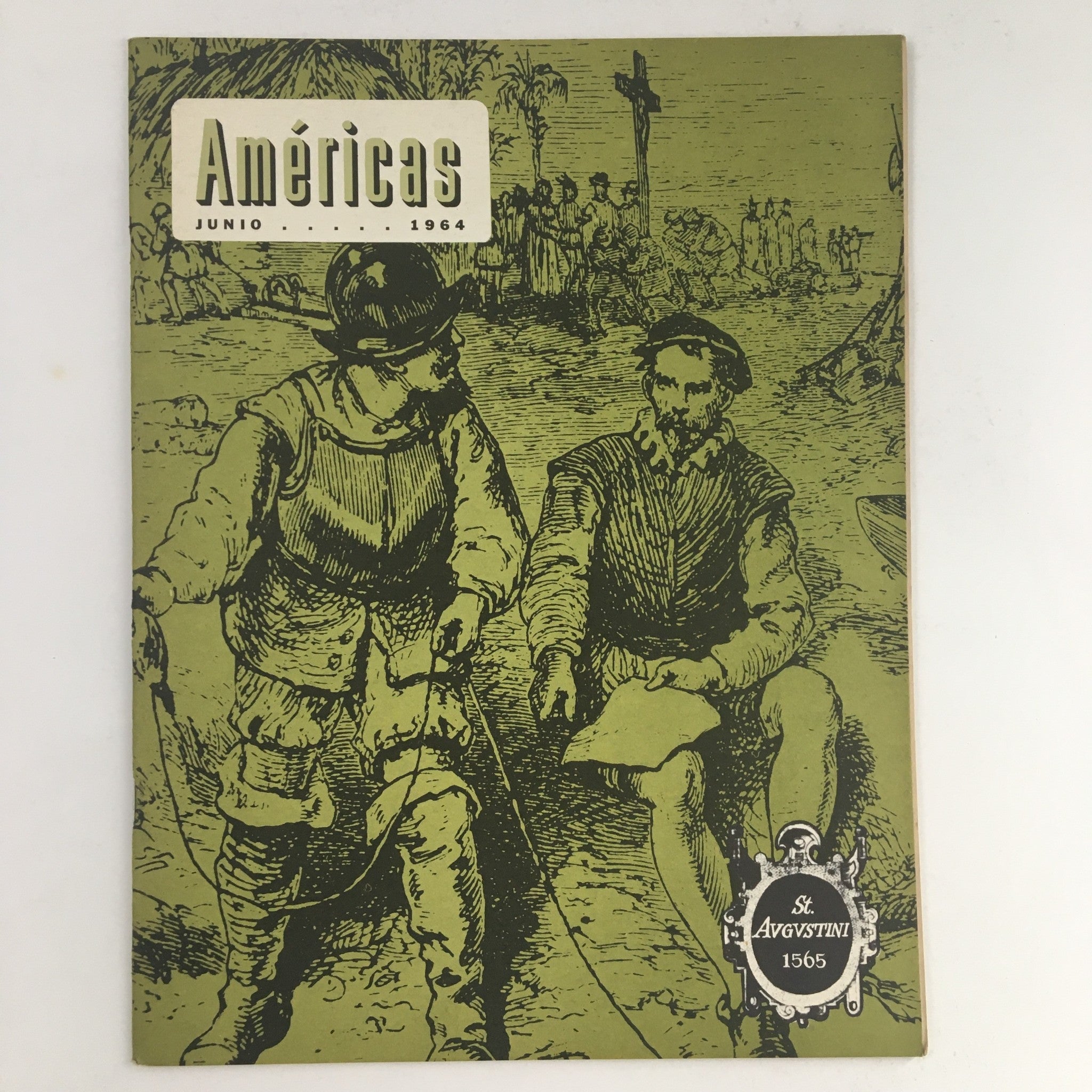 Americas Magazine Junio June 1964 St. Avgvstini 1565 No Label