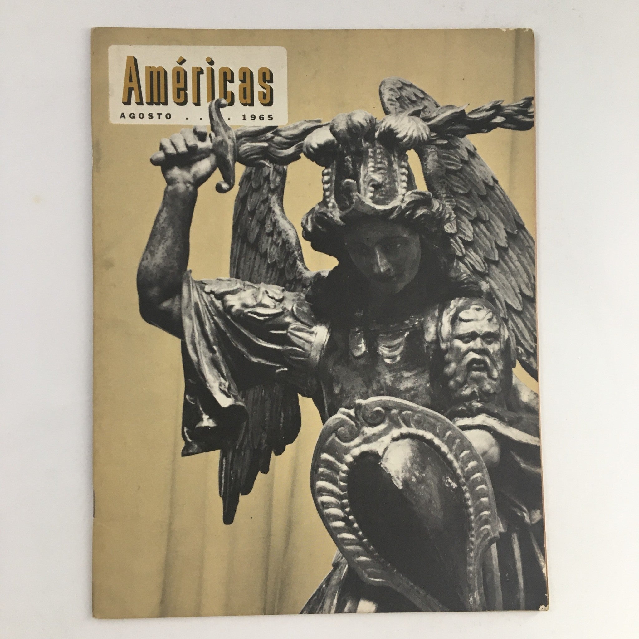 Americas Magazine Agosto August 1965 Warrior Angel No Label