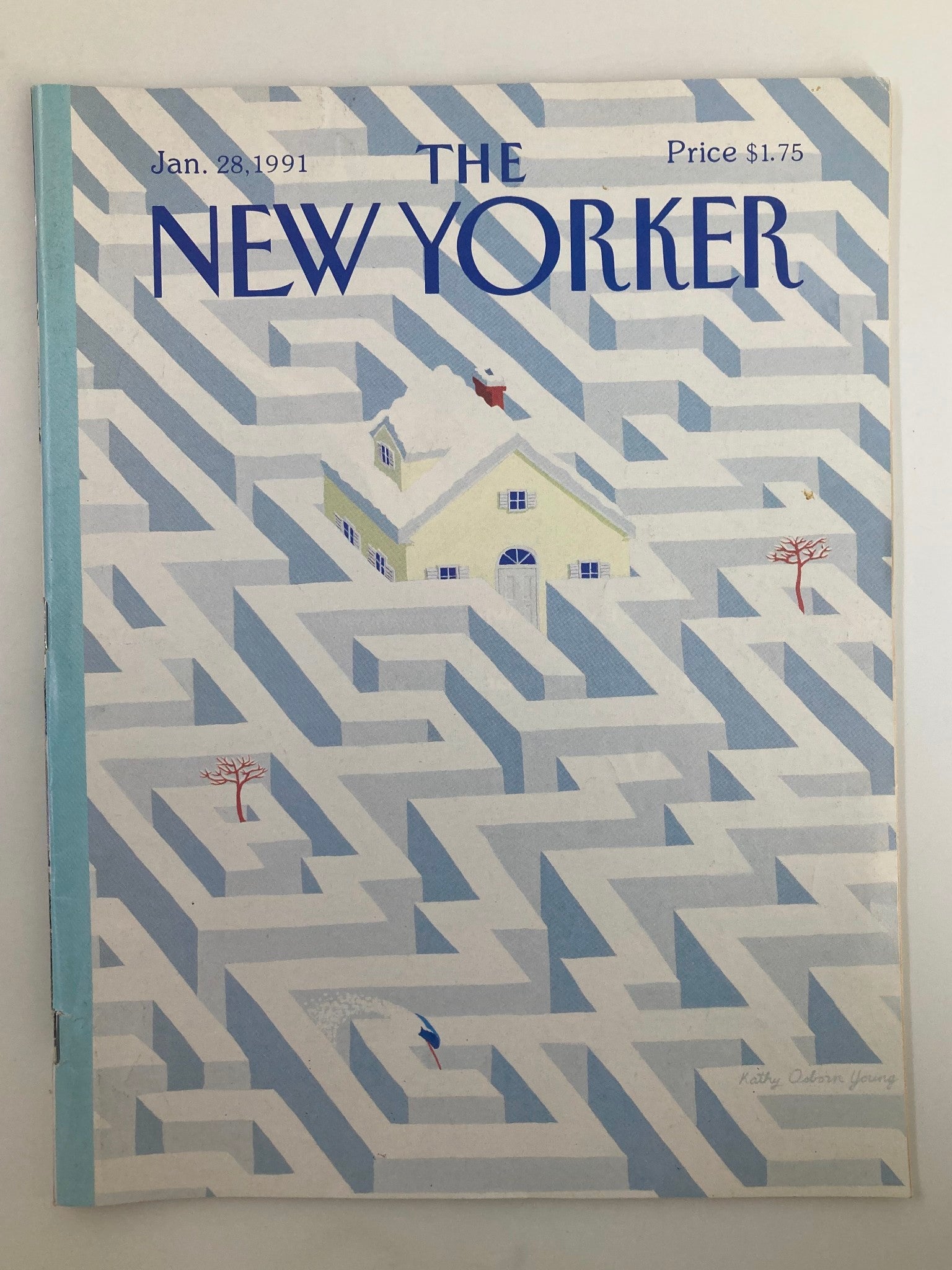 The New Yorker Full Magazine January 28 1991 House Maze by Kathy Osborn Young