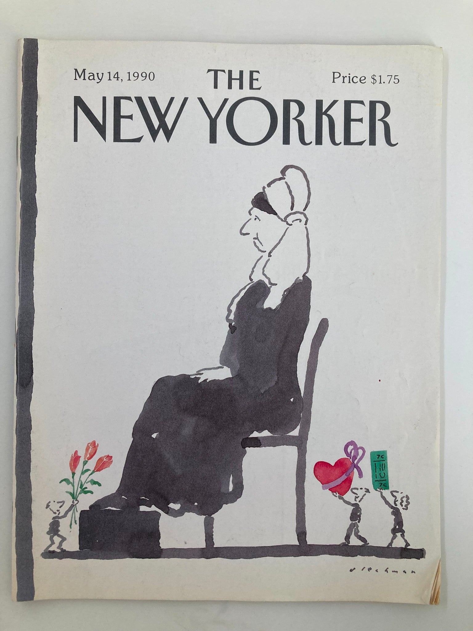 The New Yorker Full Magazine May 14 1990 For Mother by R. O. Blechman No Label