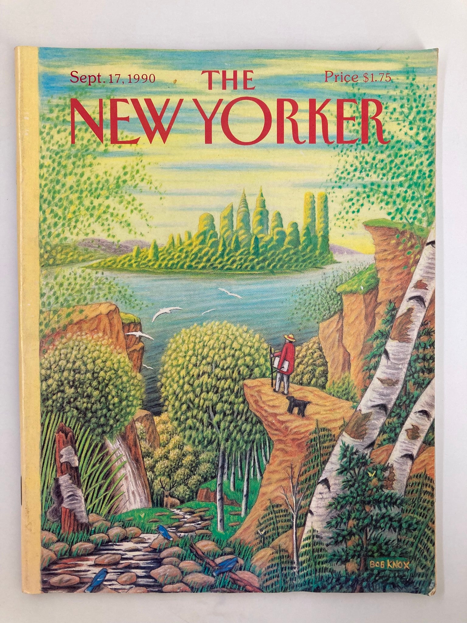 The New Yorker Full Magazine September 17 1990 Painting Paradise by Bob Knox