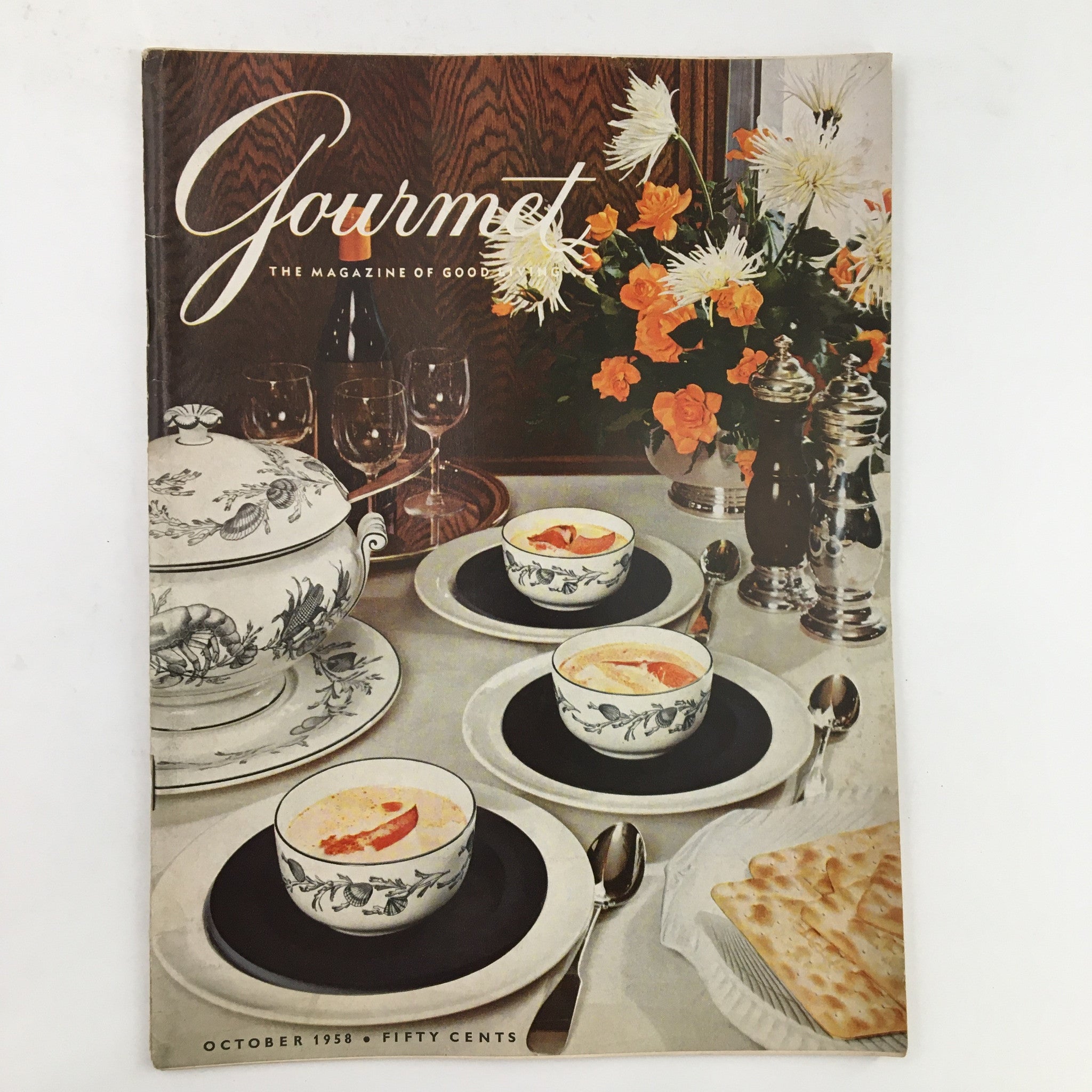 Gourmet Magazine October 1958 Vol. 18 No. 10 The Kindest Cuts Beefsteak No Label