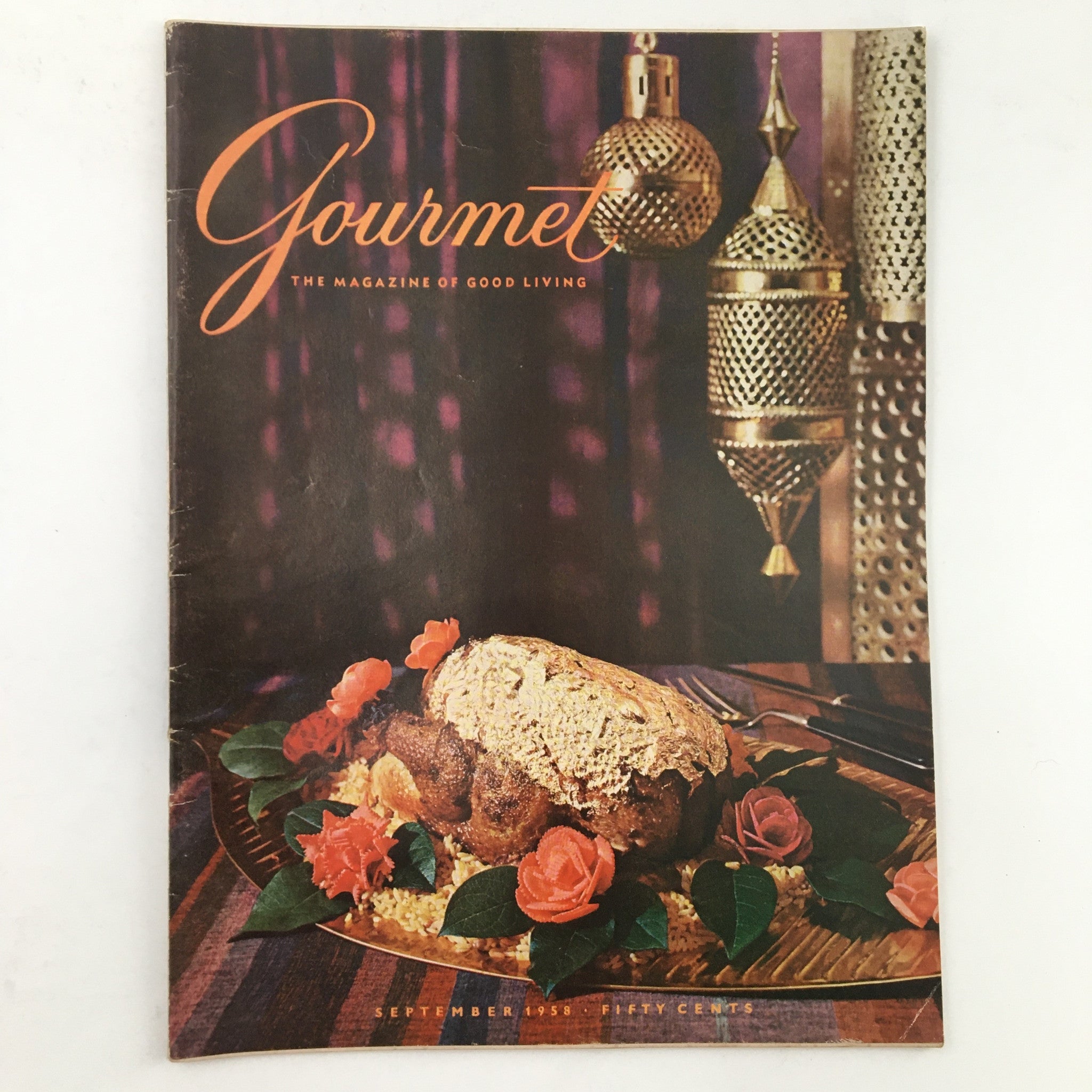 Gourmet Magazine September 1958 Vol. 18 No. 9 A Loaf of Bread and Thou No Label