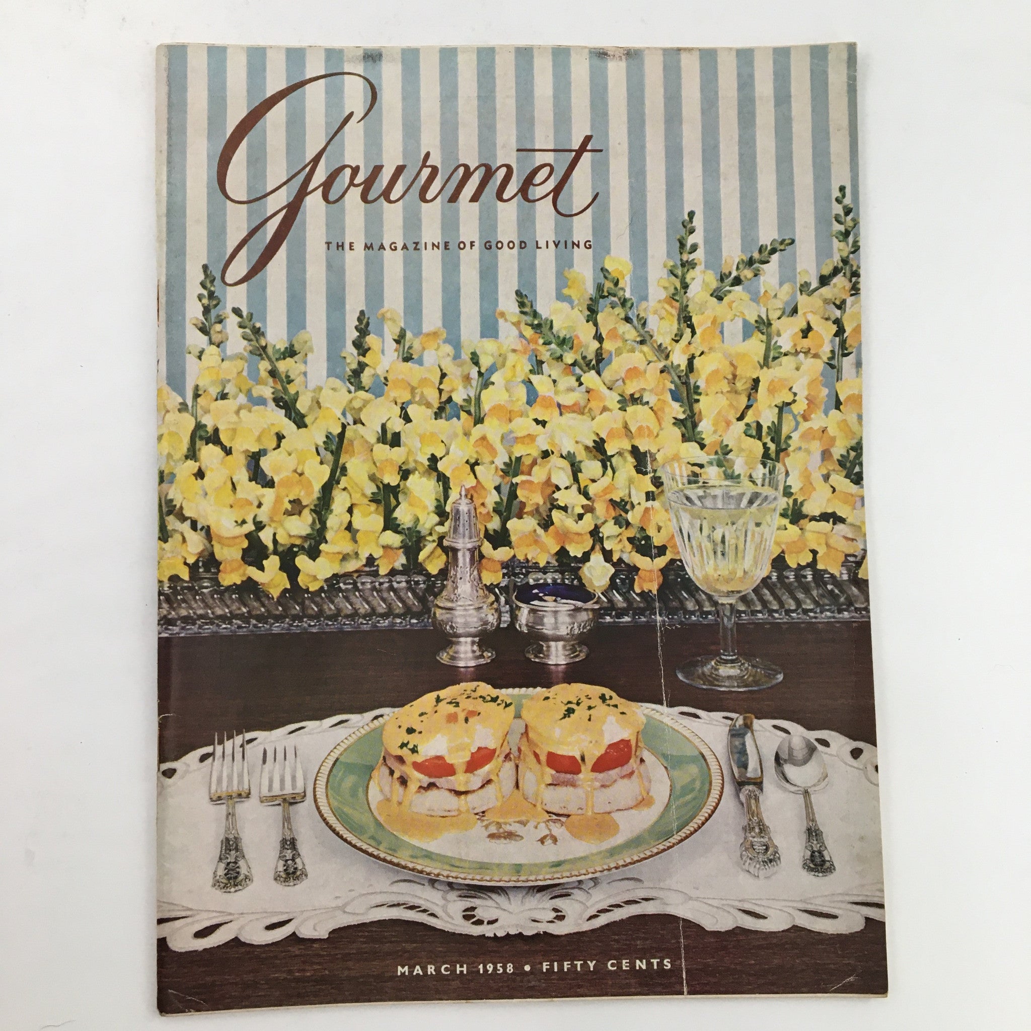 Gourmet Magazine March 1958 Vol. 18 No. 3 Viennese Memoir Part IV No Label