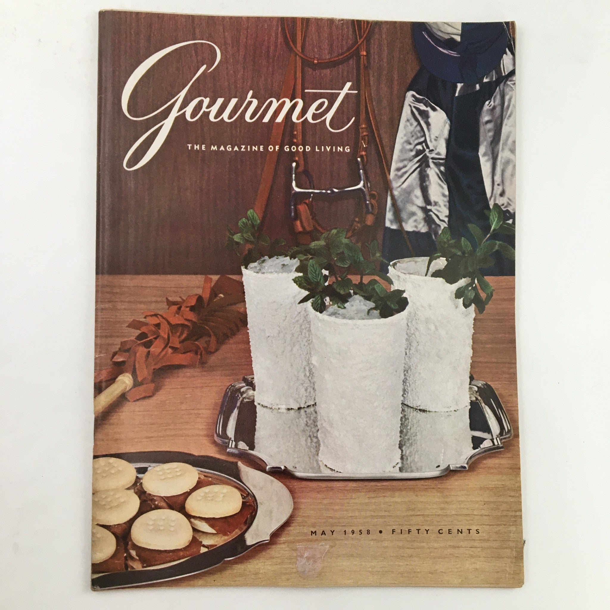 Gourmet Magazine May 1958 Vol. 18 No. 5 Biblical Feasts and Fasts No Label