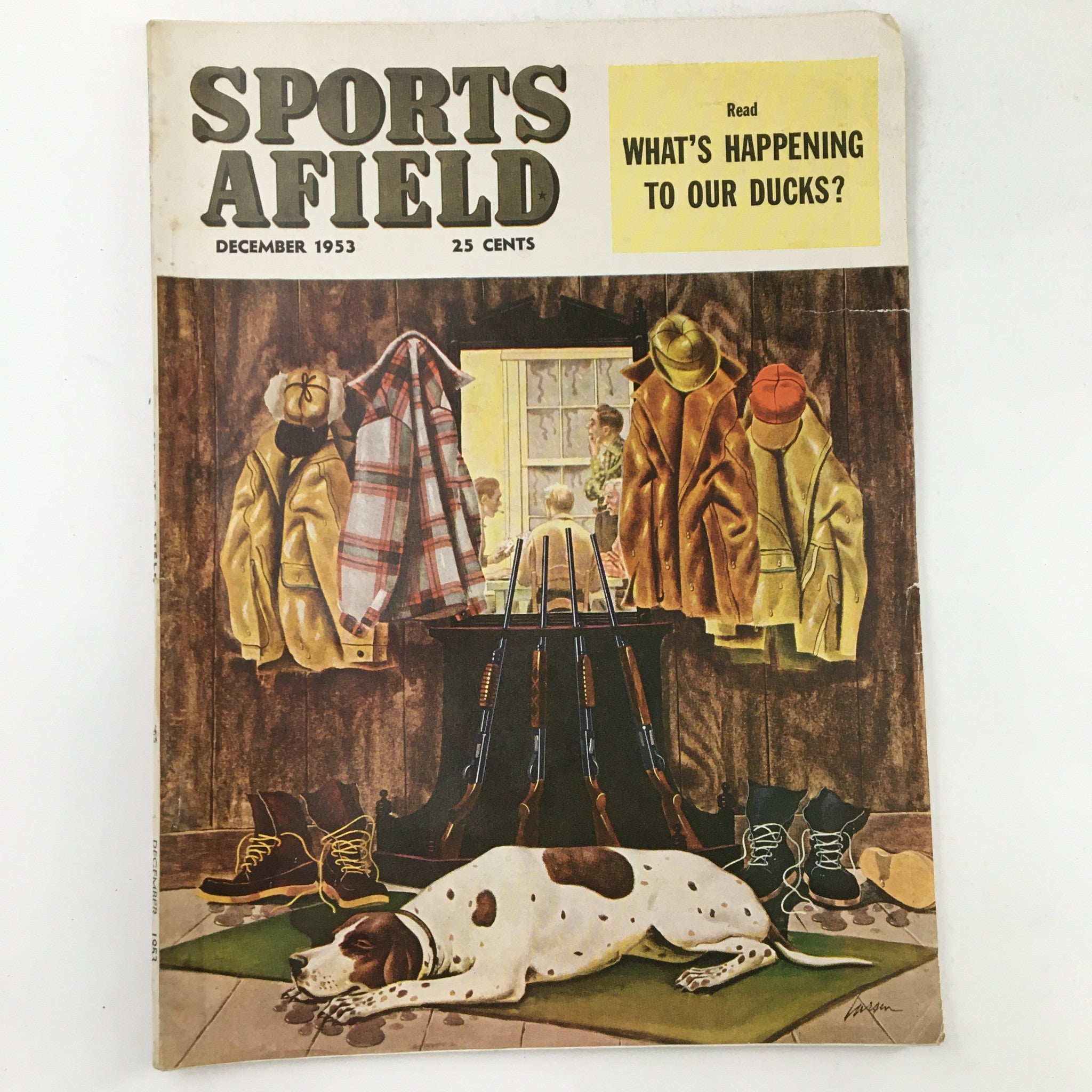 Sports Afield Magazine December 1953 Vol. 130 #6 The Hunt That Failed No Label