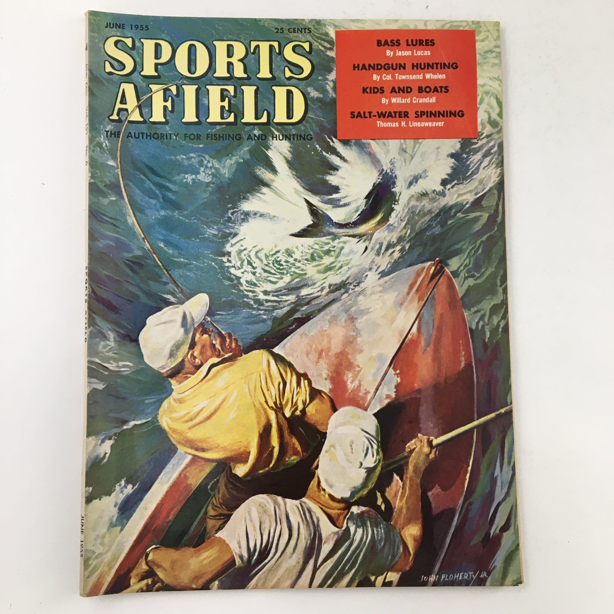 Sports Afield Magazine June 1955 Vol. 133 No. 6 How To Handle a Fish No Label