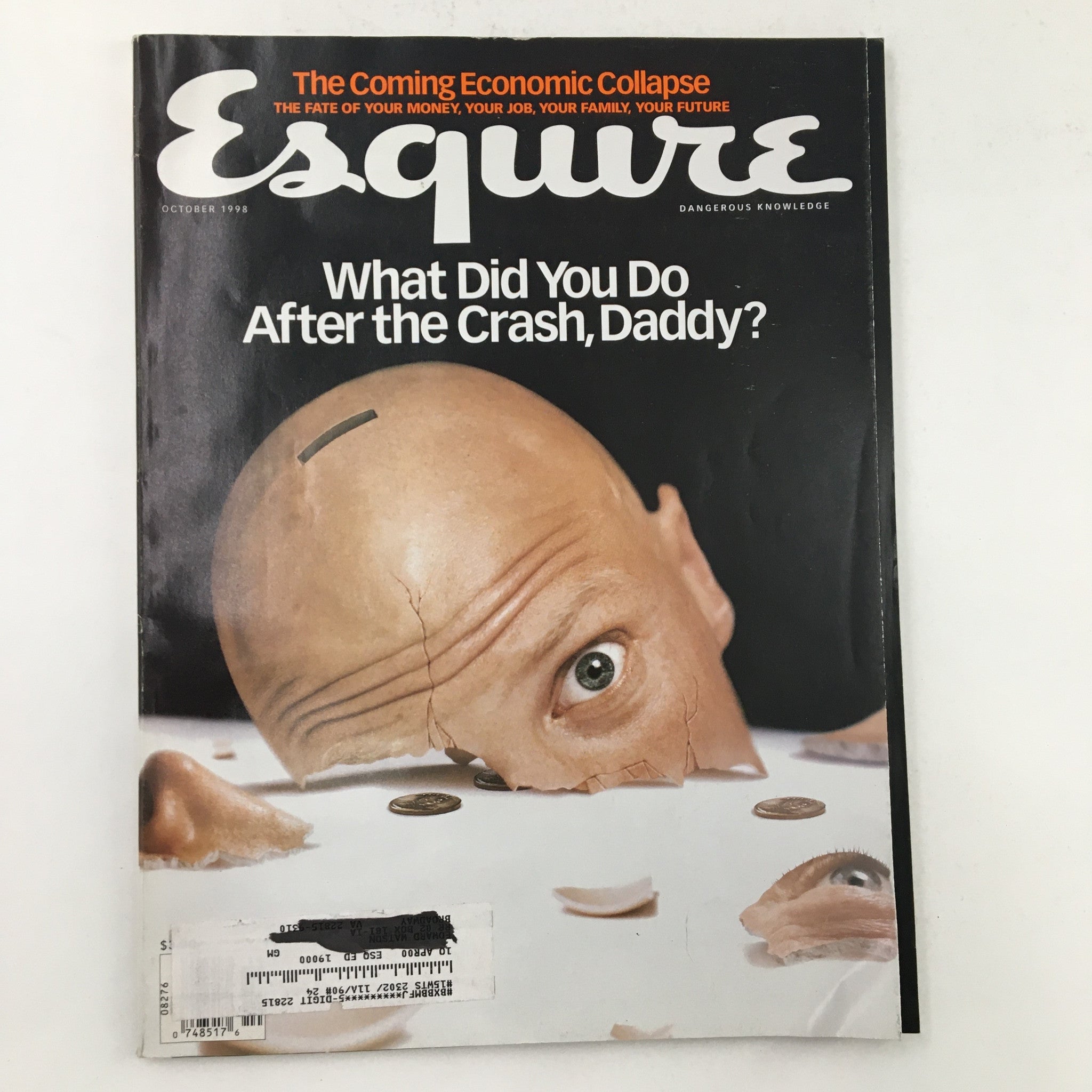 Esquire Magazine October 1998 The Coming Economic Collapse Fate of your Money