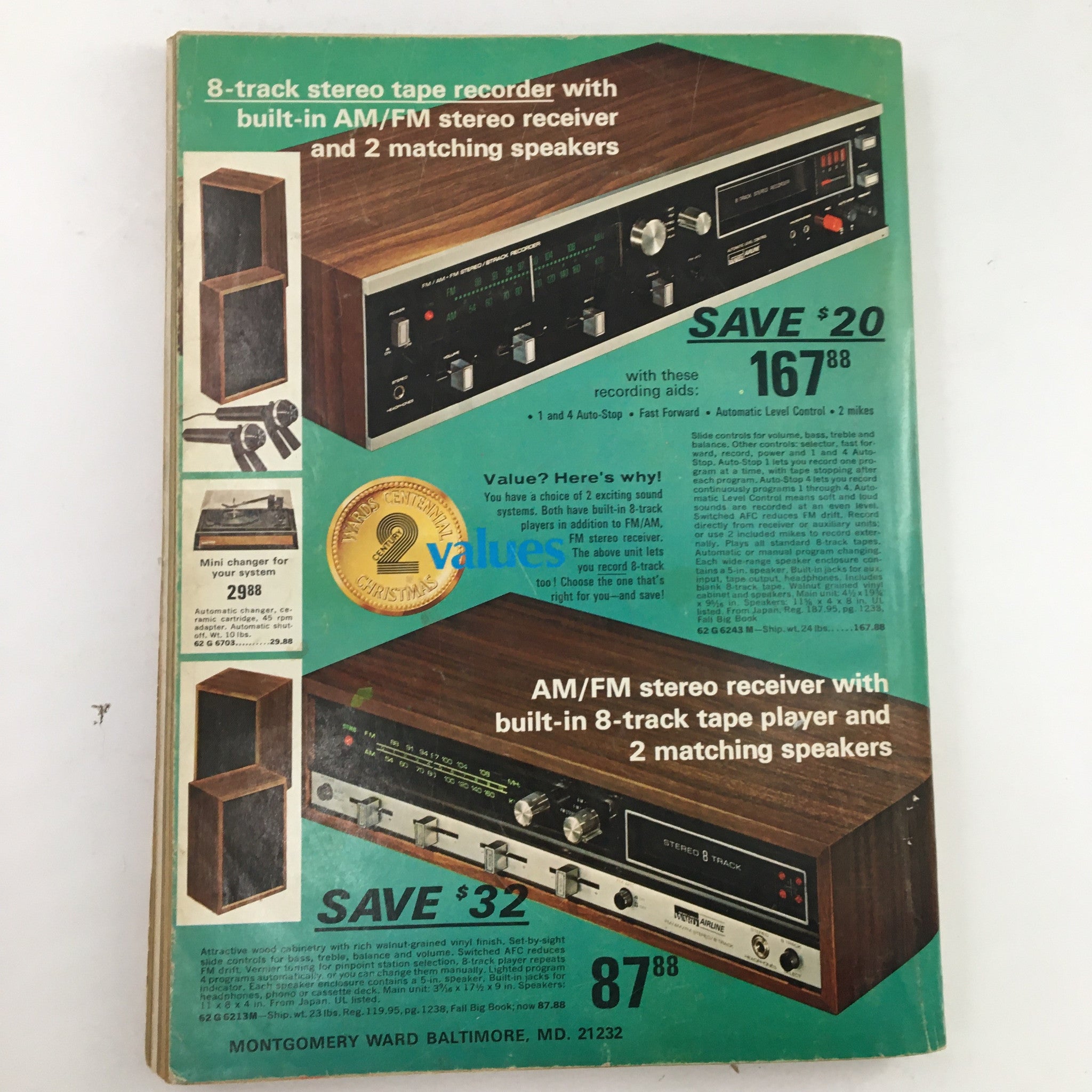 1972 Wards Centennial Christmas Price Guide and Catalog