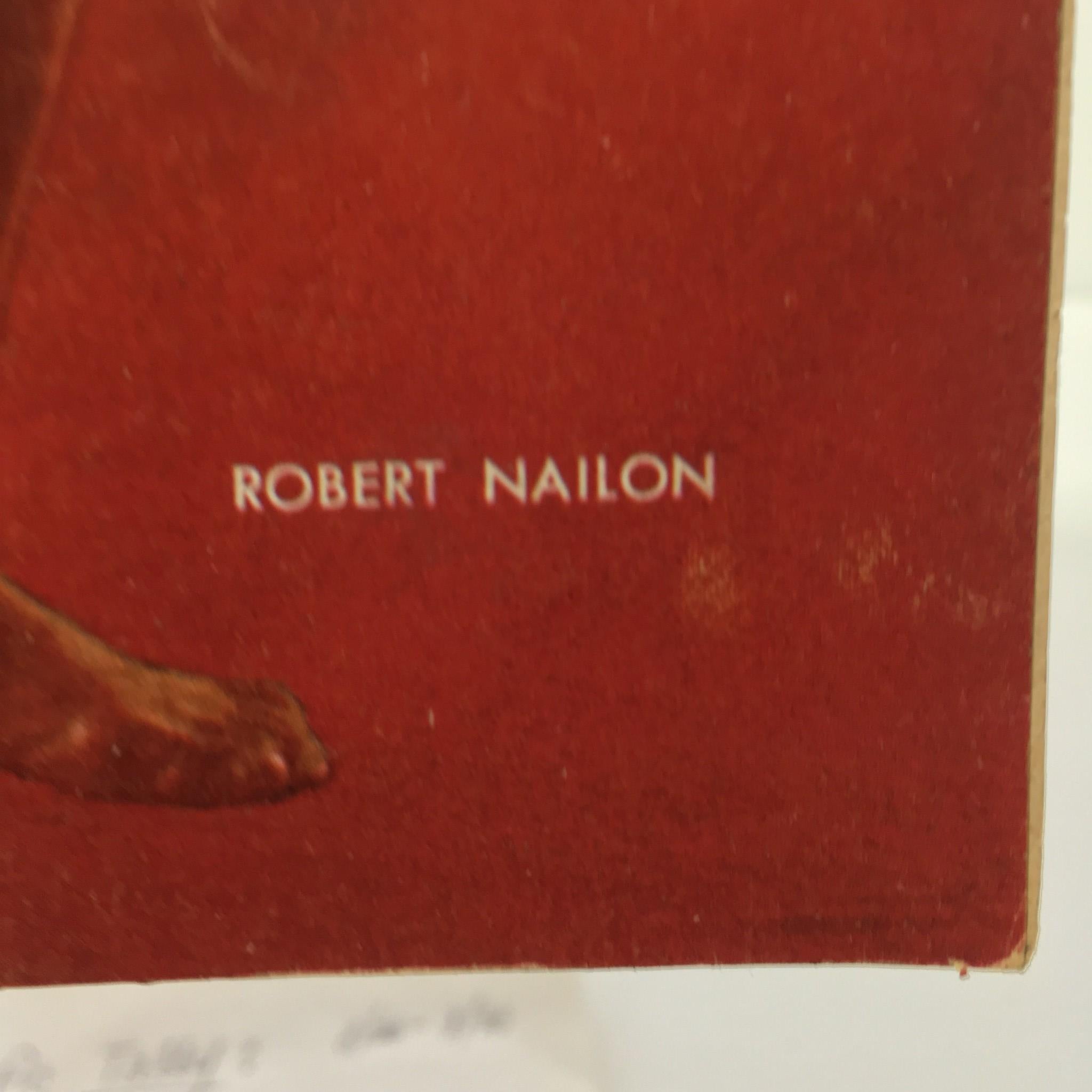 Text section of Muscular Development Magazine May 1967 that identifies Robert Nailon.