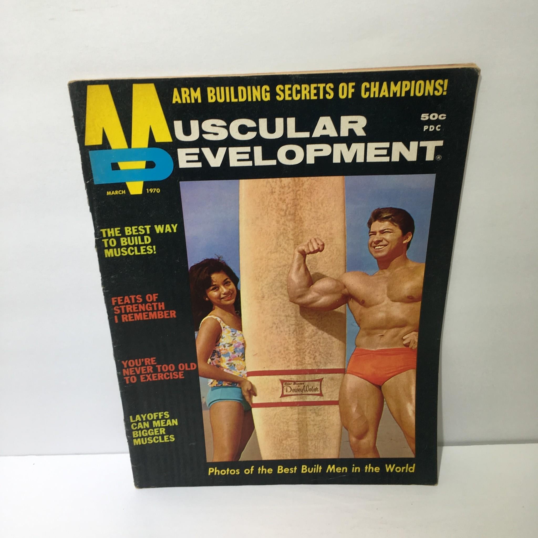 Muscular Development Magazine March 1970