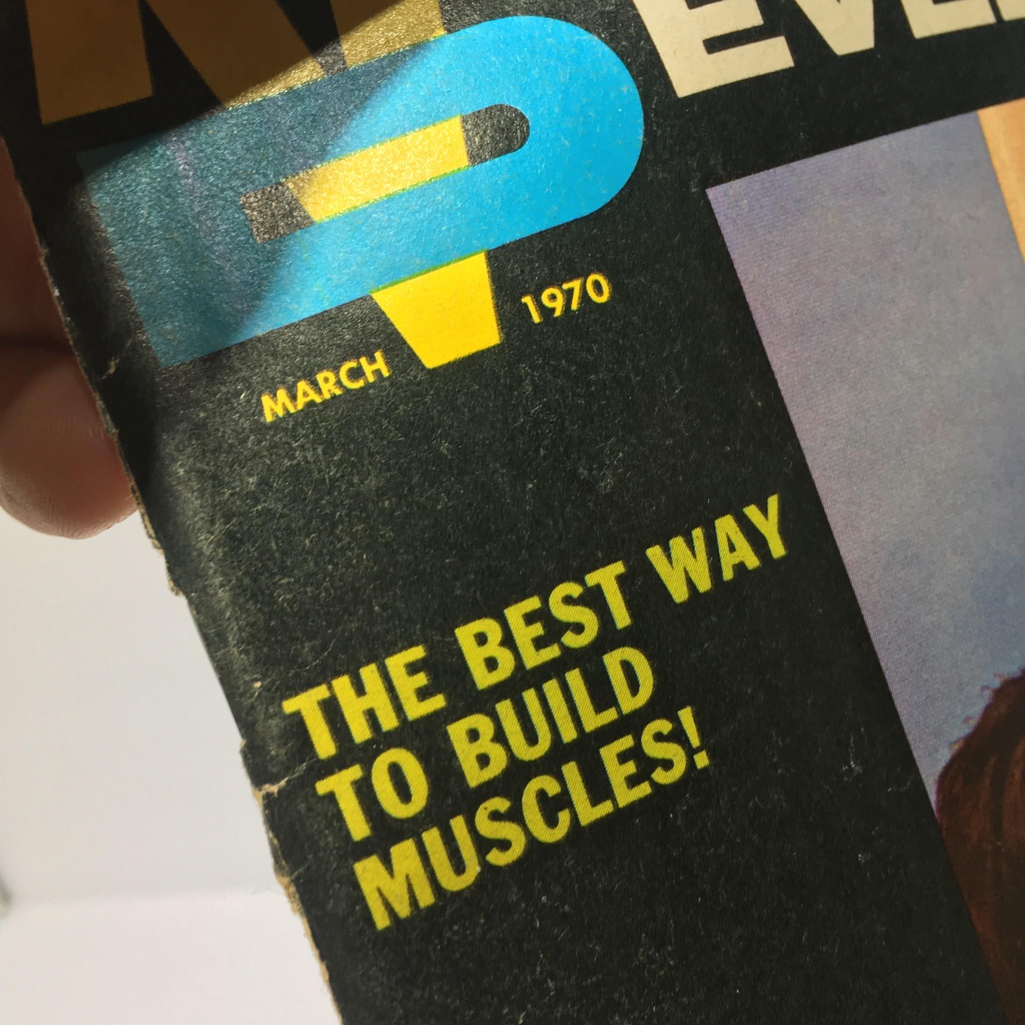 Muscular Development Magazine March 1970