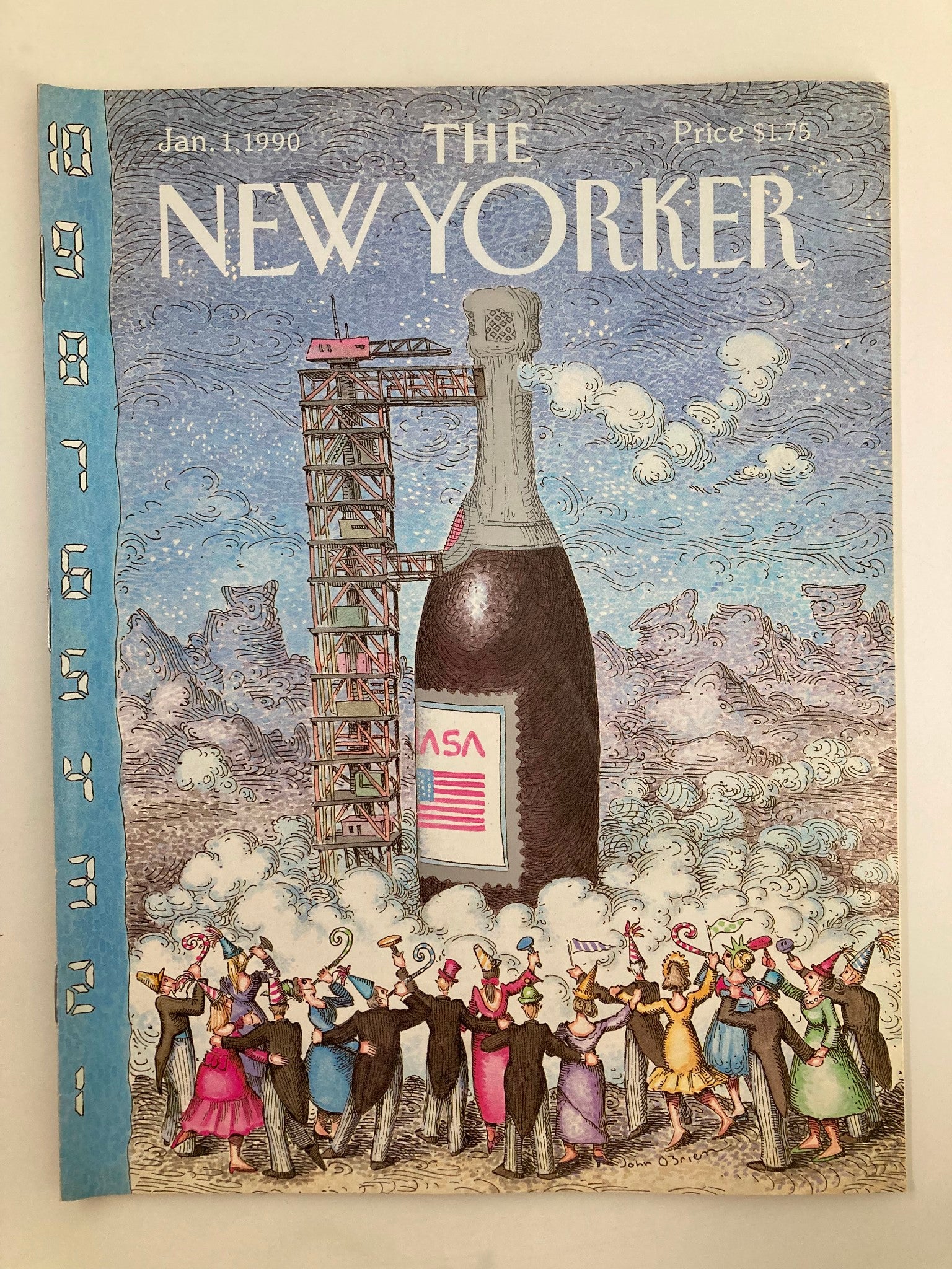 The New Yorker Full Magazine January 1 1990 New Years at NASA by Eugene Mihaesco