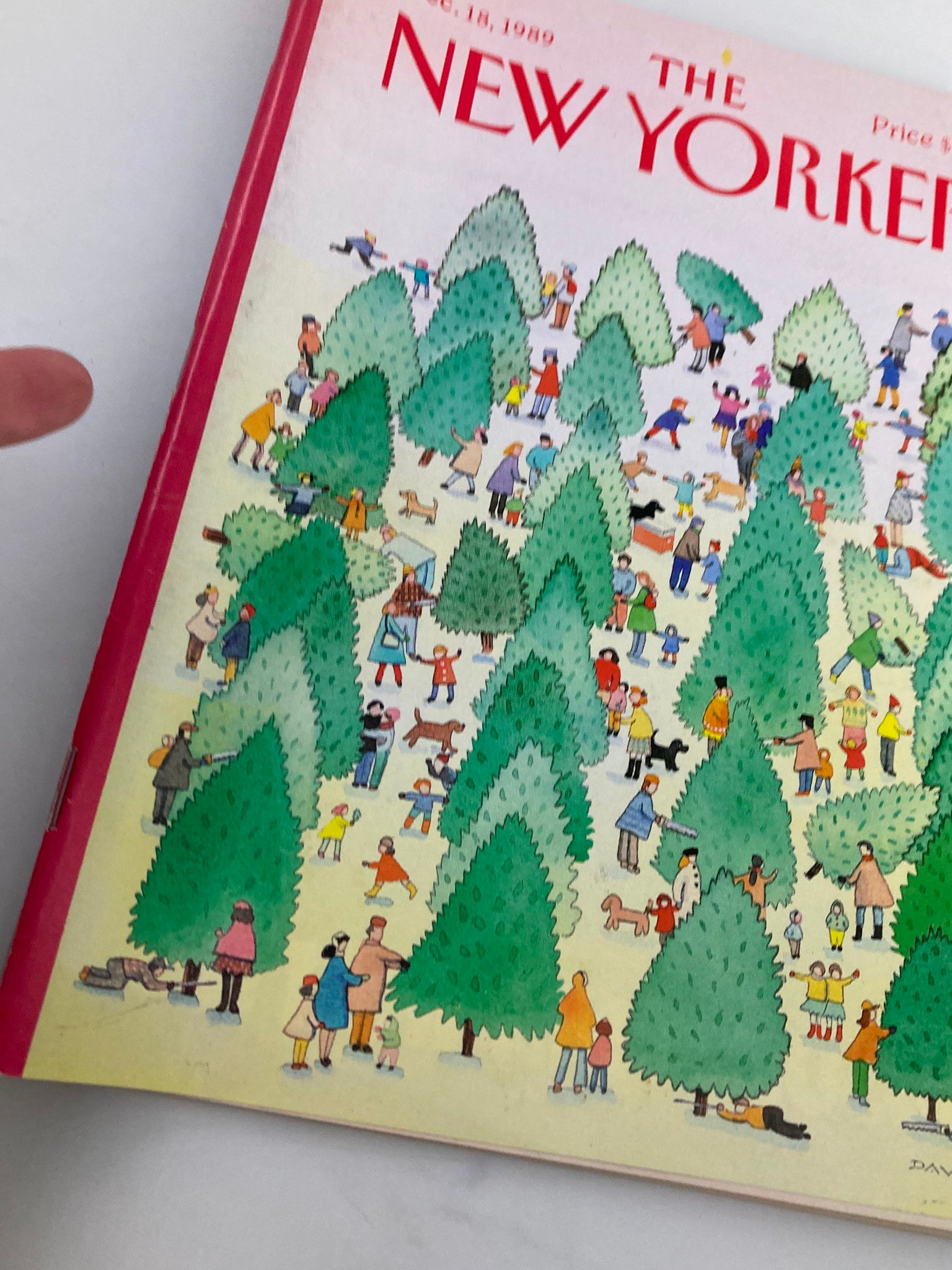 The New Yorker Full Magazine December 18 1989 Picking Trees by Susan Davis