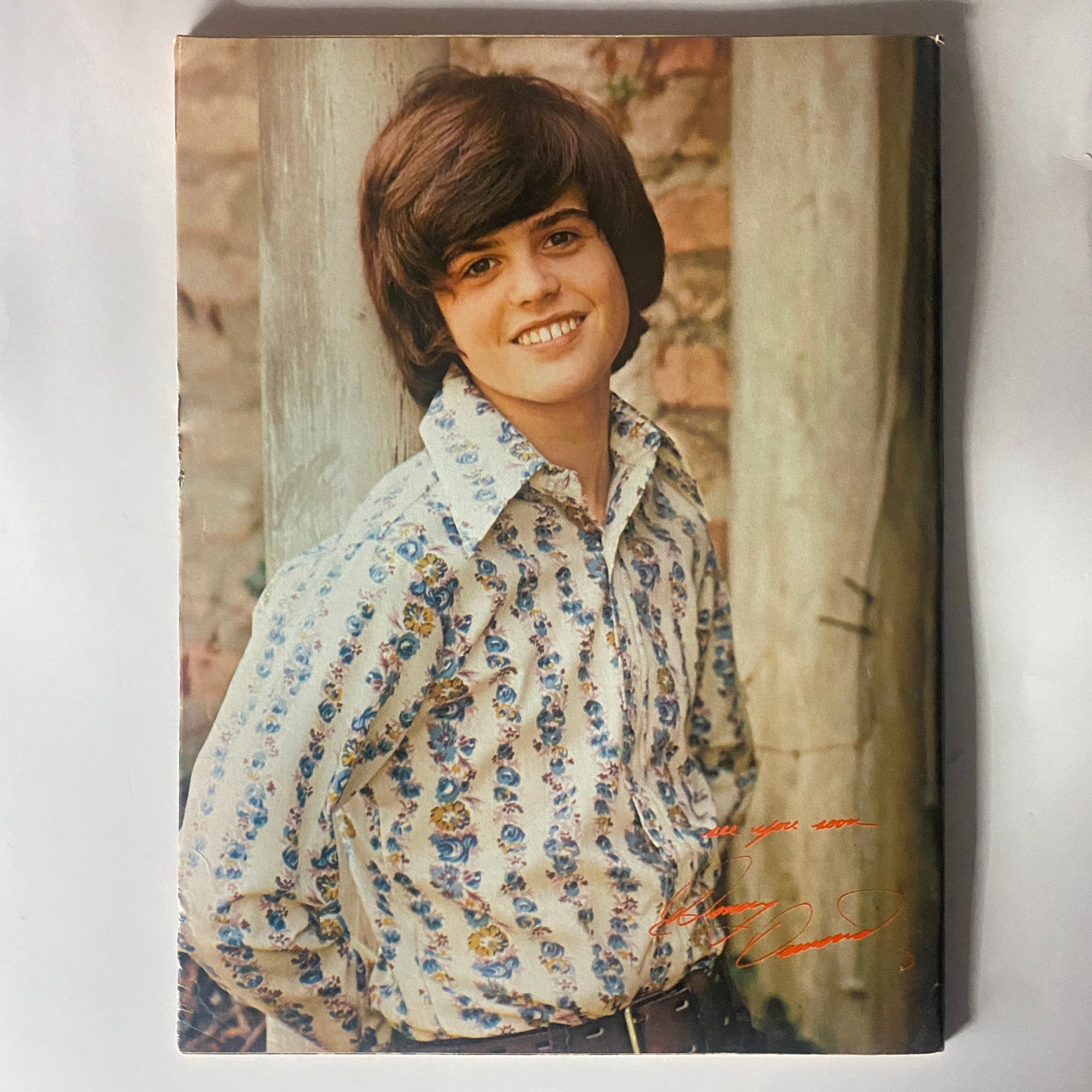 VTG 16 Magazine Summer 1973 No. 2 Summer Special Donny Osmond w Poster No Label