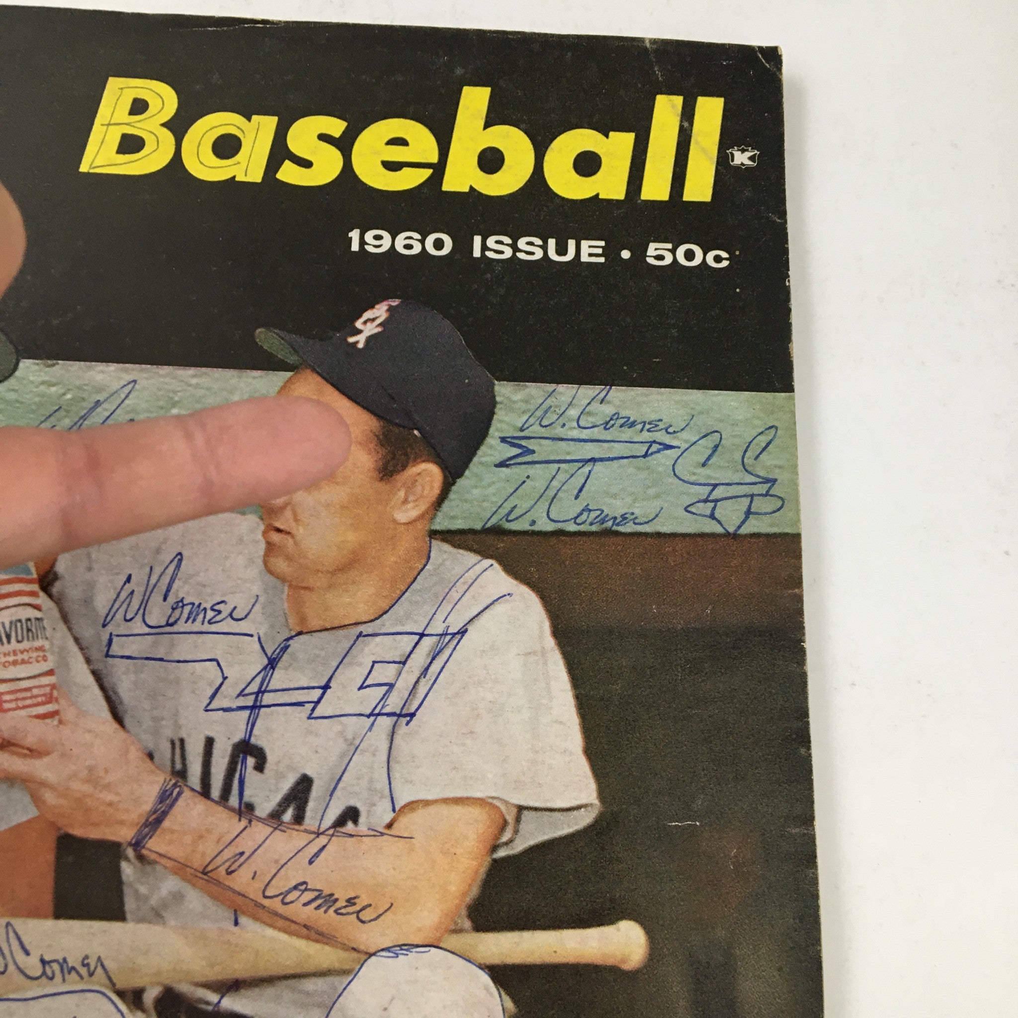 Sports Review Magazine Baseball 1960 Luis Aparicio & Nelson Fox No Label