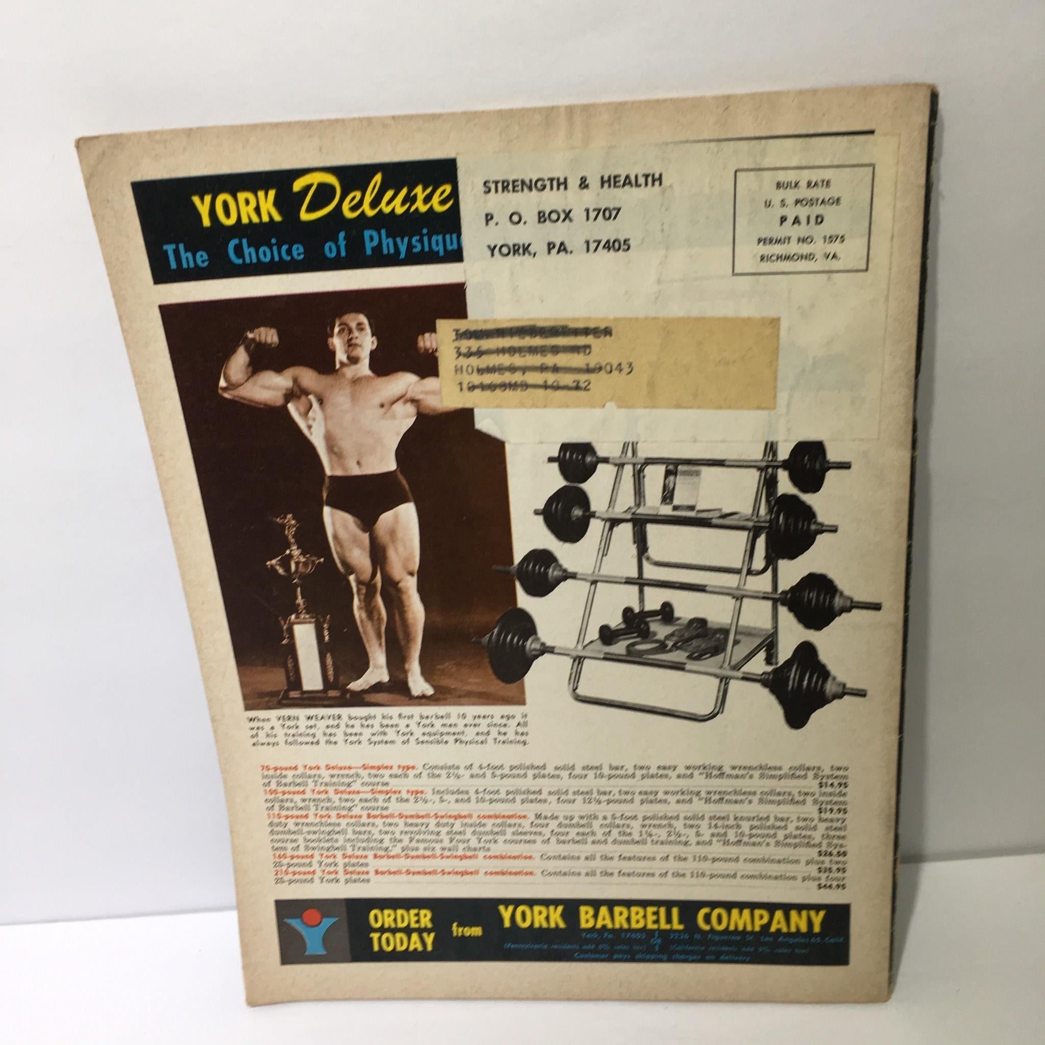 Muscular Development Magazine March 1970