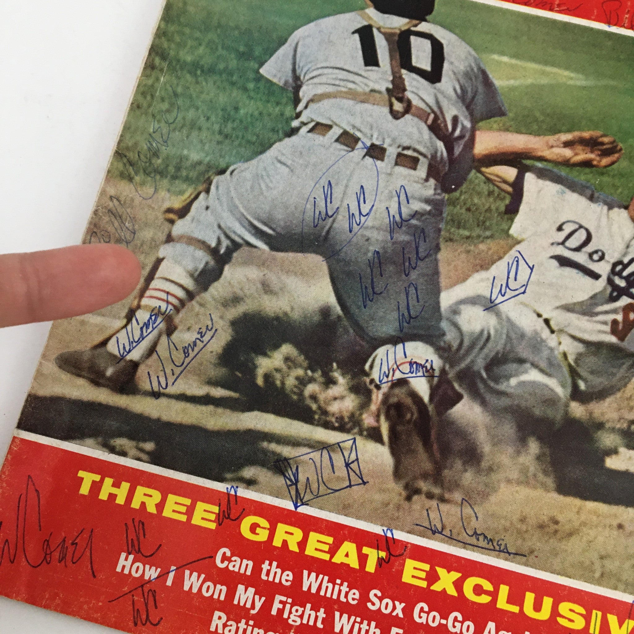 Baseball Magazine 1960 Los Angeles Dodgers Wally Moon & the Will to Win No Label