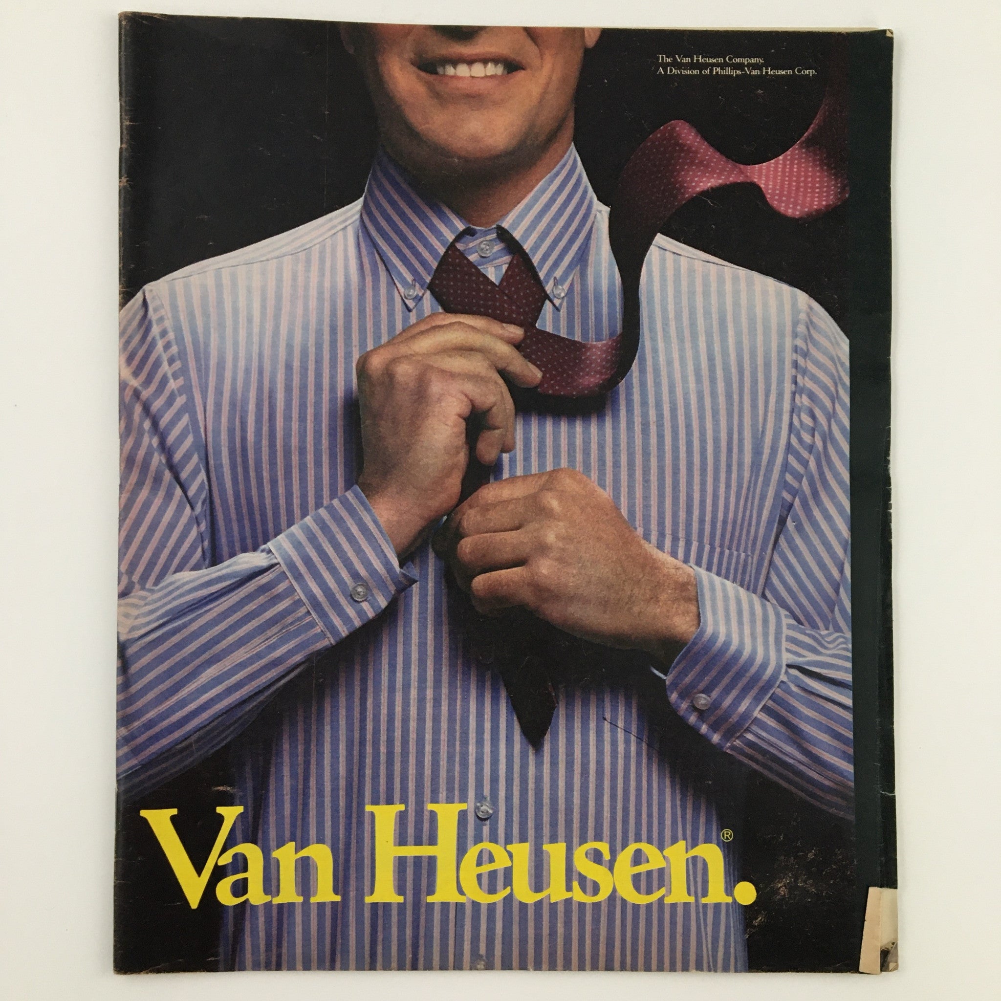 New York Times Sports Magazine March 31 1985 The Van Heusen Company No Label