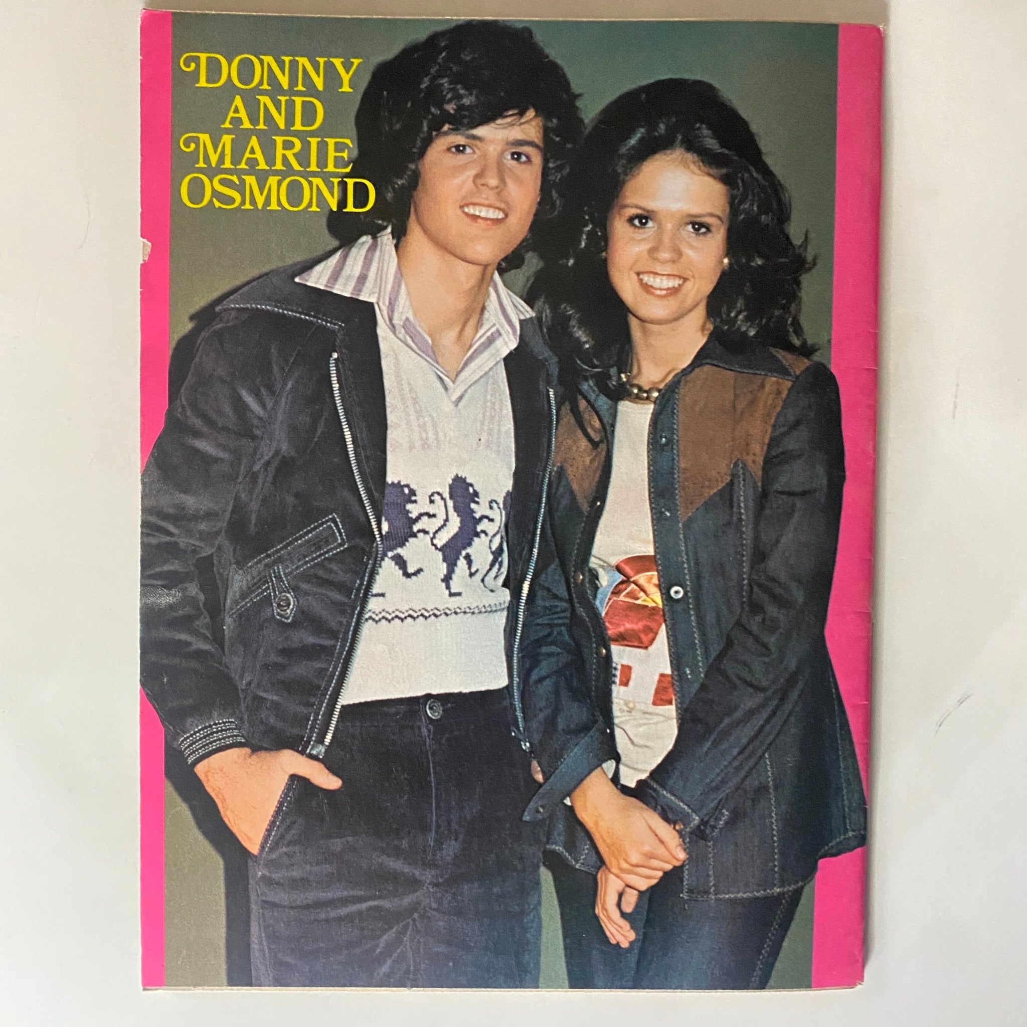 VTG 16 Magazine February 1975 Donny & The Osmonds VG w Poster No Label