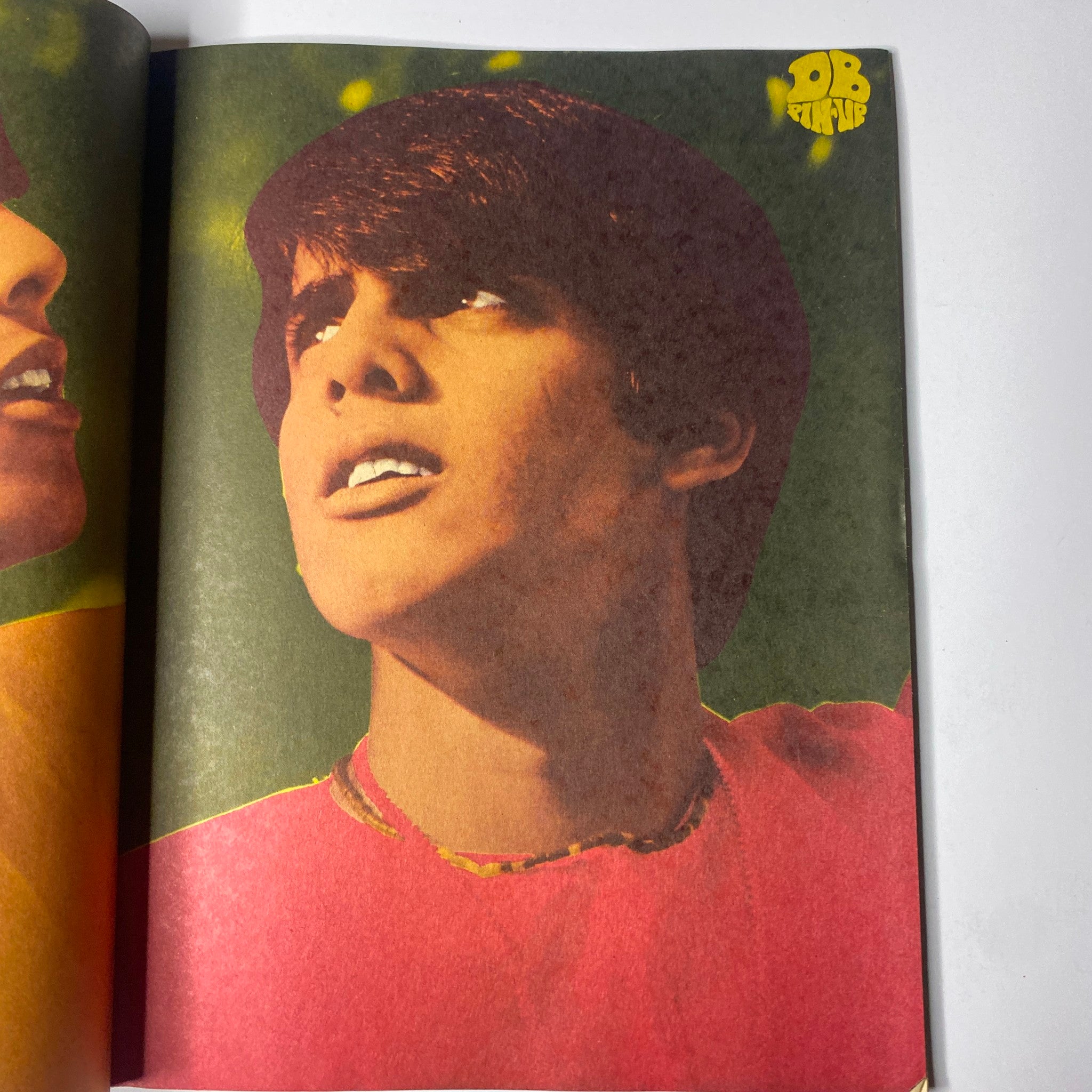 Teen Date Book Magazine April 1968 Vol 6 No. 9 - Another striking pin-up of Sajid Khan showcasing his allure and popularity among teens in the 1960s.