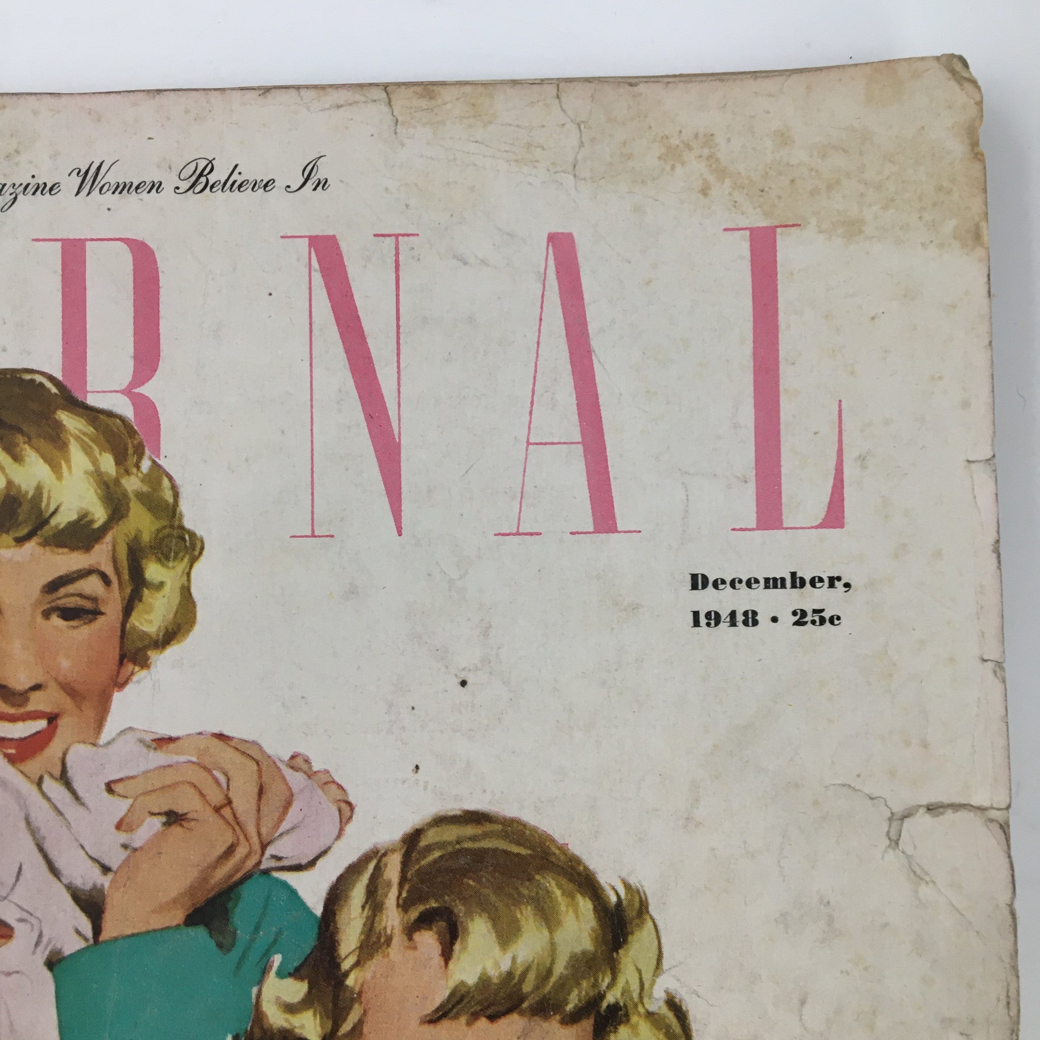 Ladies' Home Journal Magazine December 1948 The Point of No Return No Label