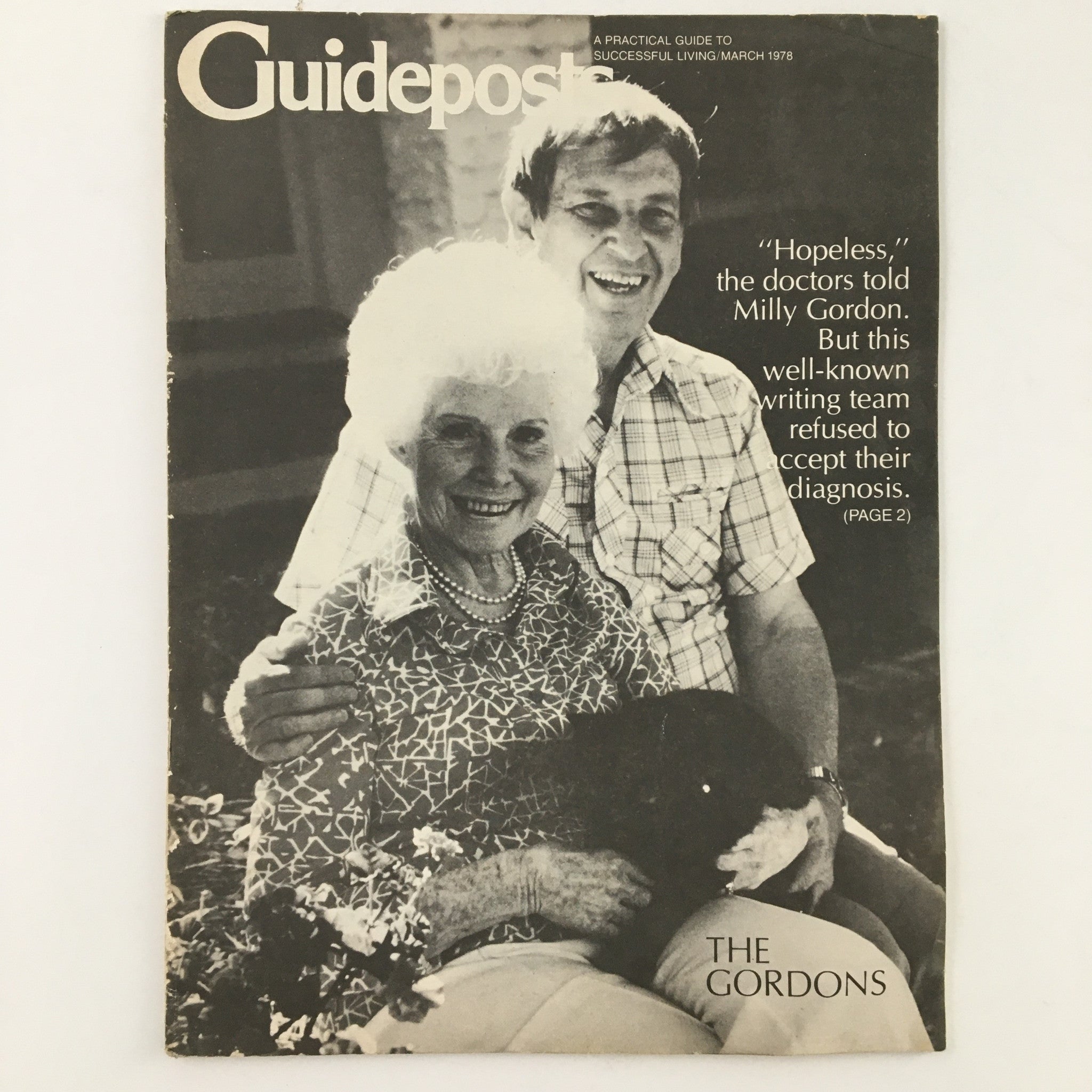 Guideposts Magazine March 1978 The Gordons, Milly Gordon Well-Known Writing Team