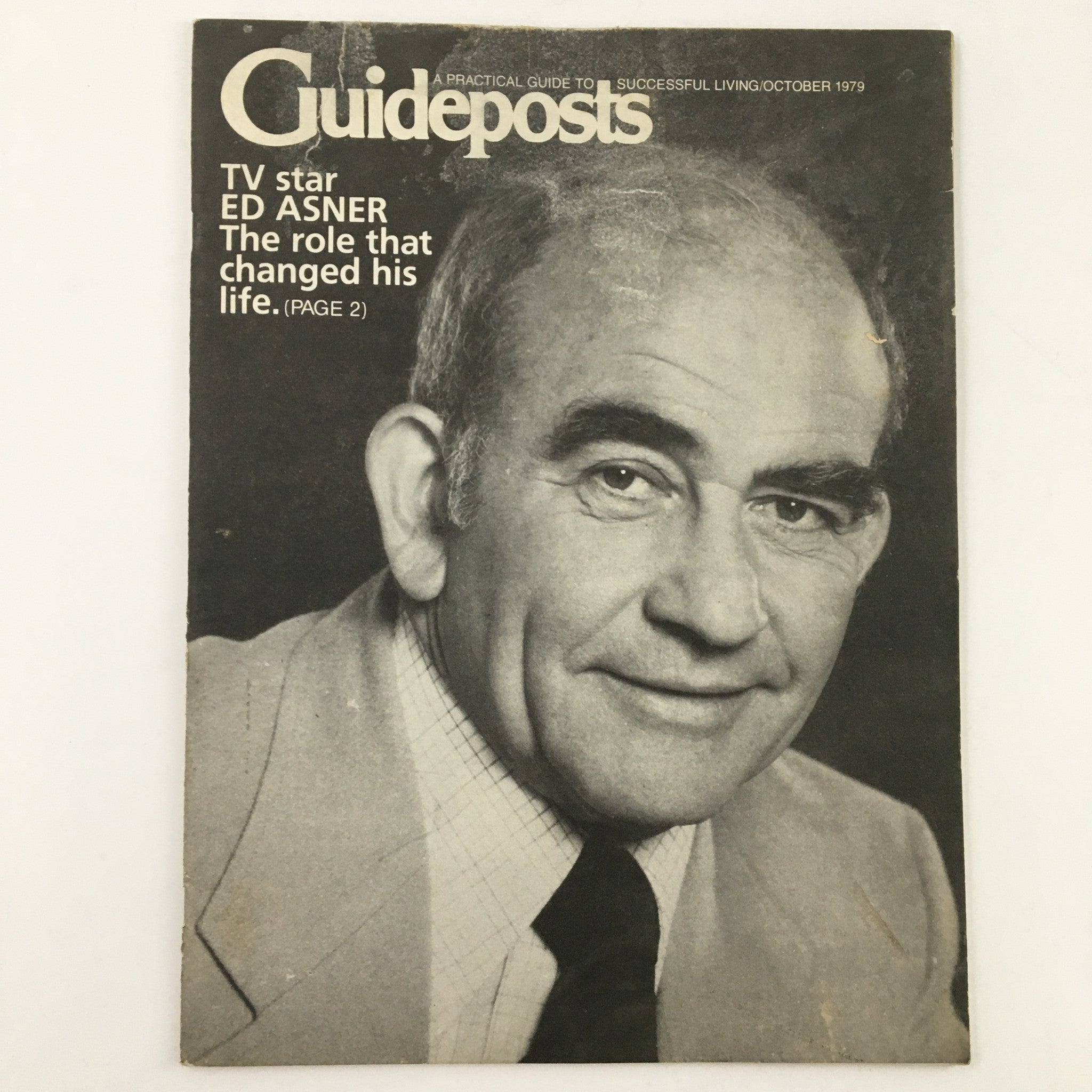 Guideposts Magazine October 1979 TV Star Ed Asner Role That Changed His Life