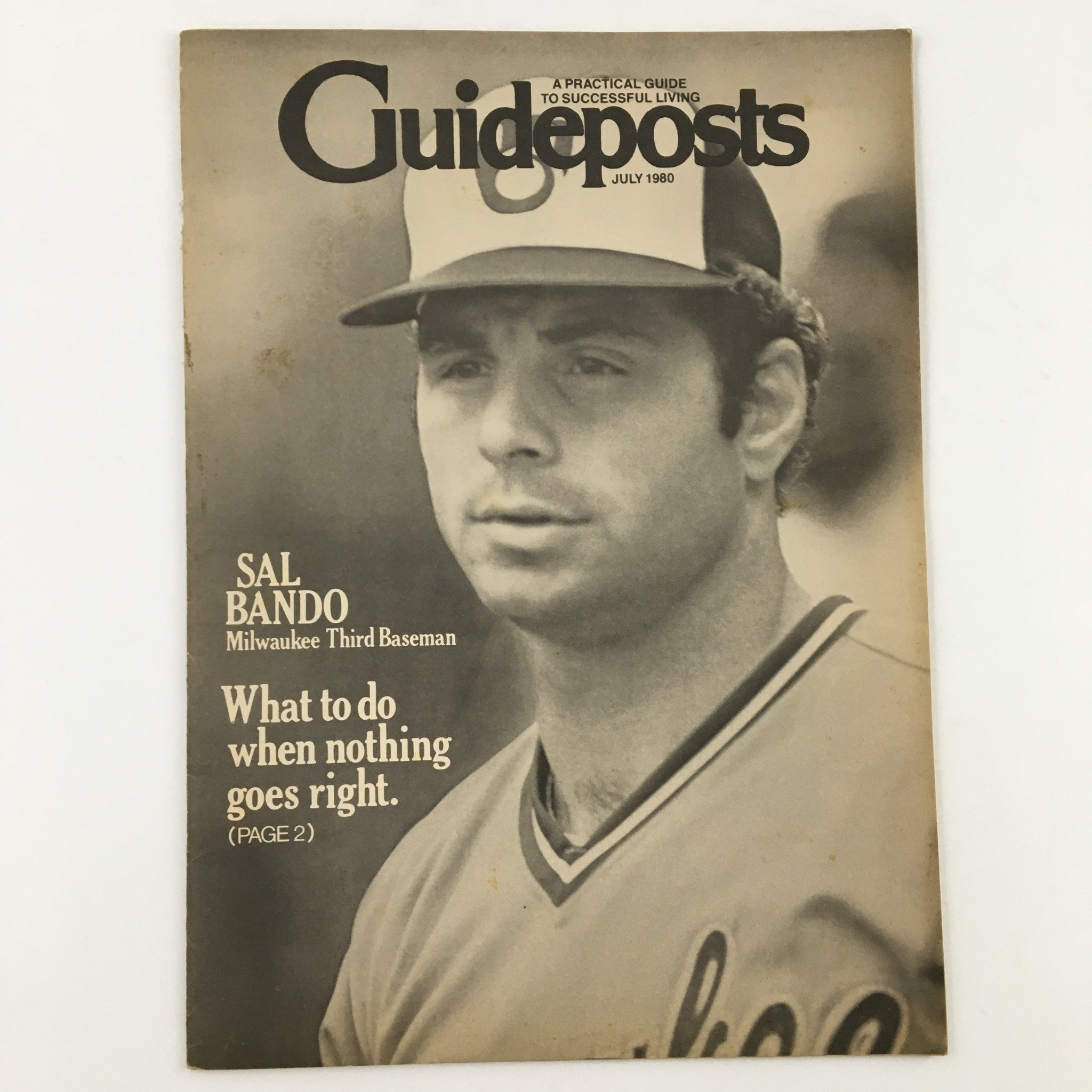 Guideposts Magazine July 1980 Sal Bando Milwaukee Third Baseman