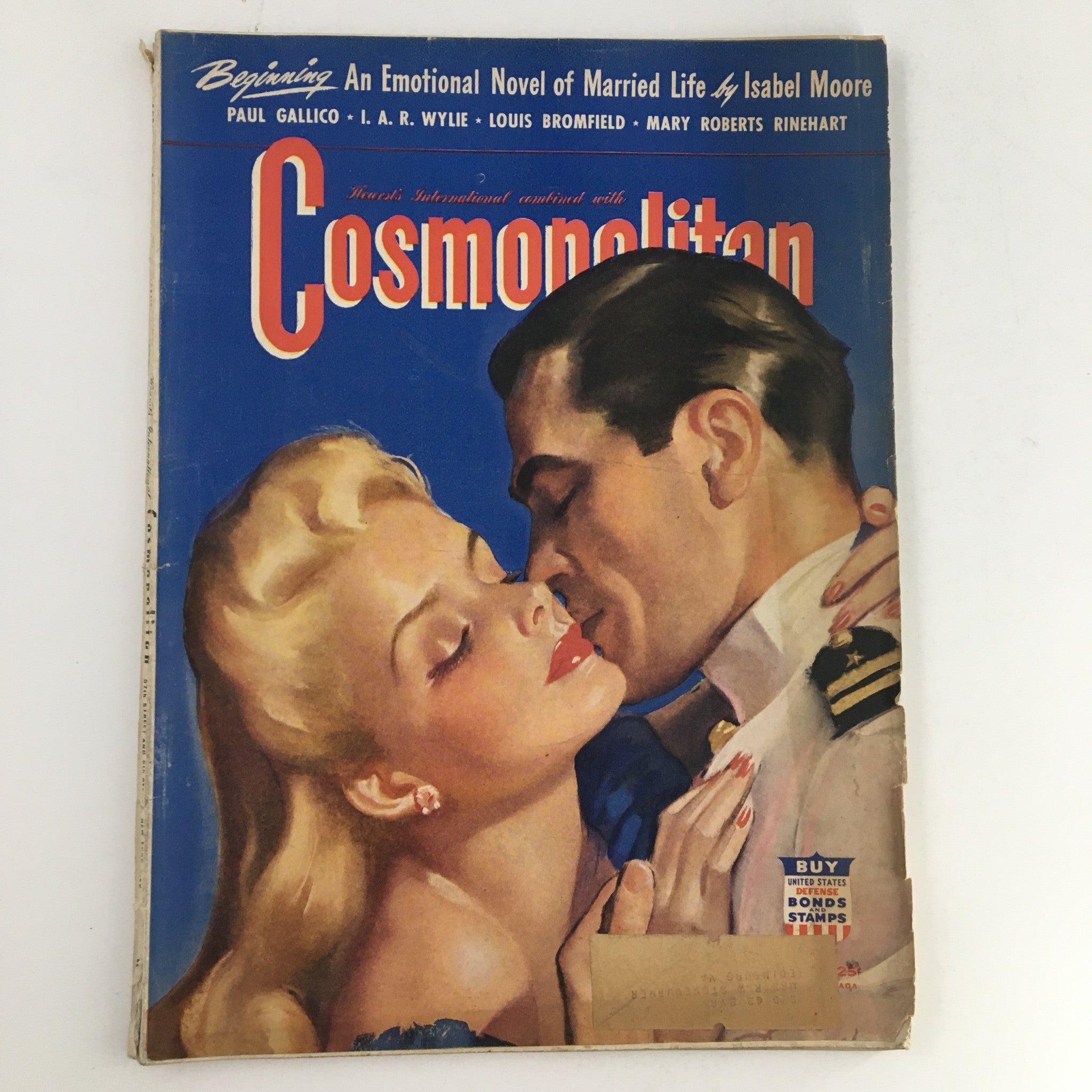 Cosmopolitan Magazine April 1942 Vol. 112 #4 A Navy Salute by Bradshaw Crandall