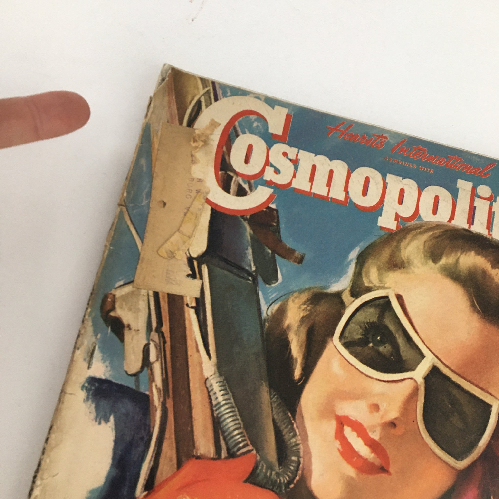 Cosmopolitan Magazine February 1941 Cover Design Ski Queen by Bradshaw Crandell